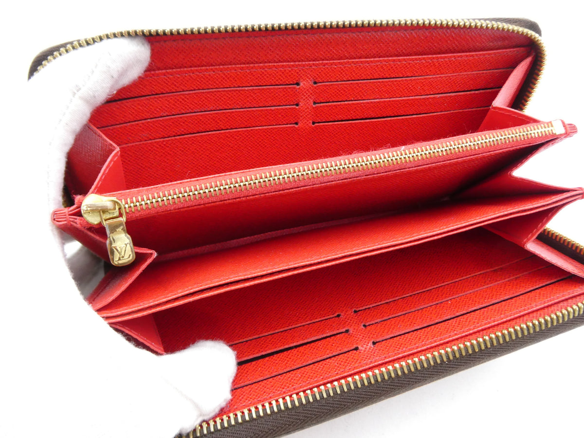 Louis Vuitton Zippy Wallet Monogram Cerise Red 3420