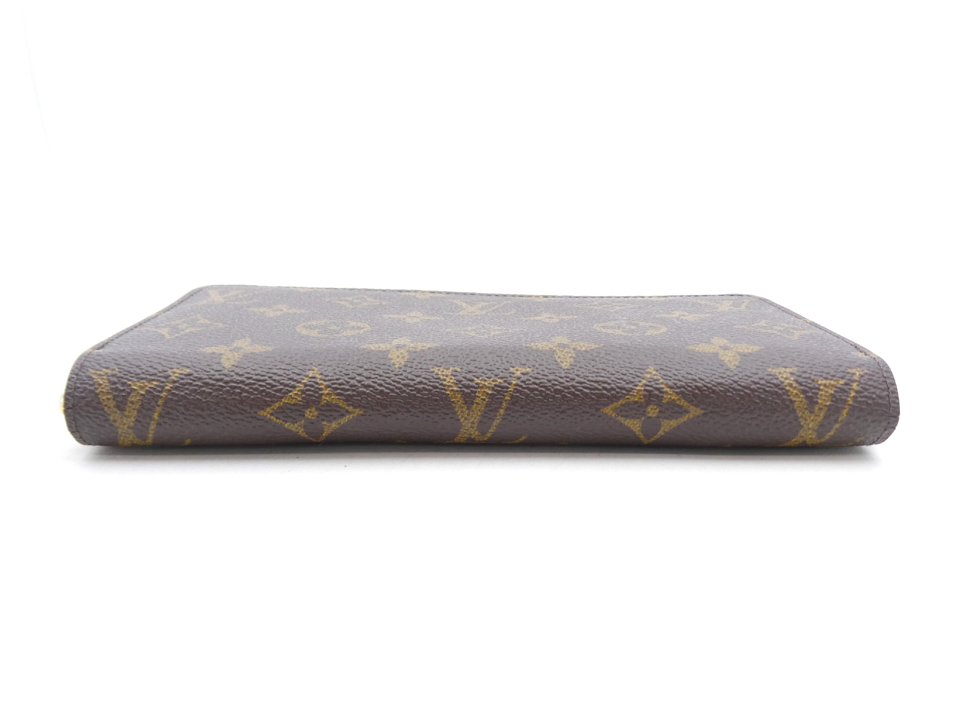 Louis Vuitton Zippy Wallet Monogram Cerise Red 3420
