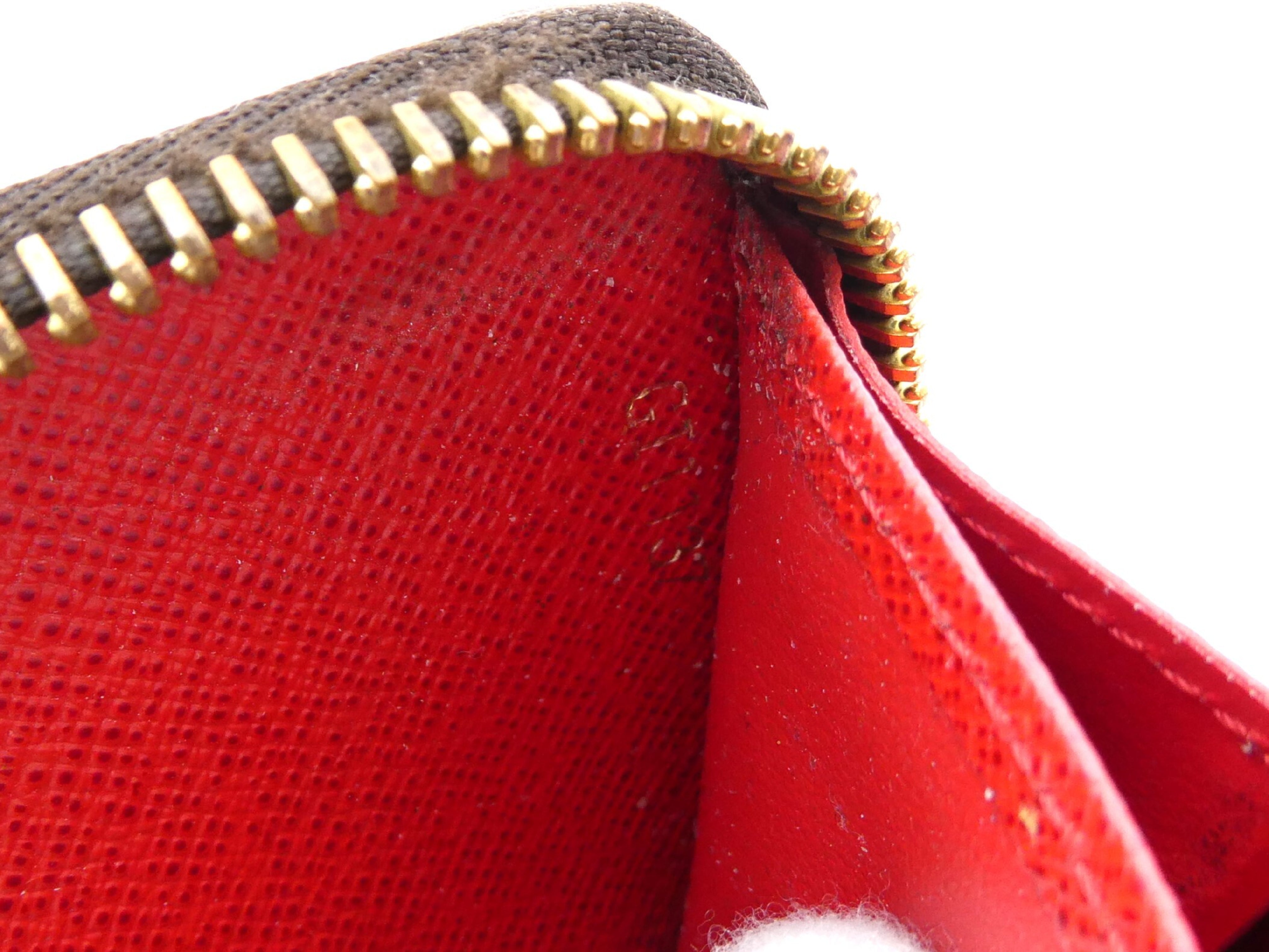 Louis Vuitton Zippy Wallet Monogram Cerise Red 3420