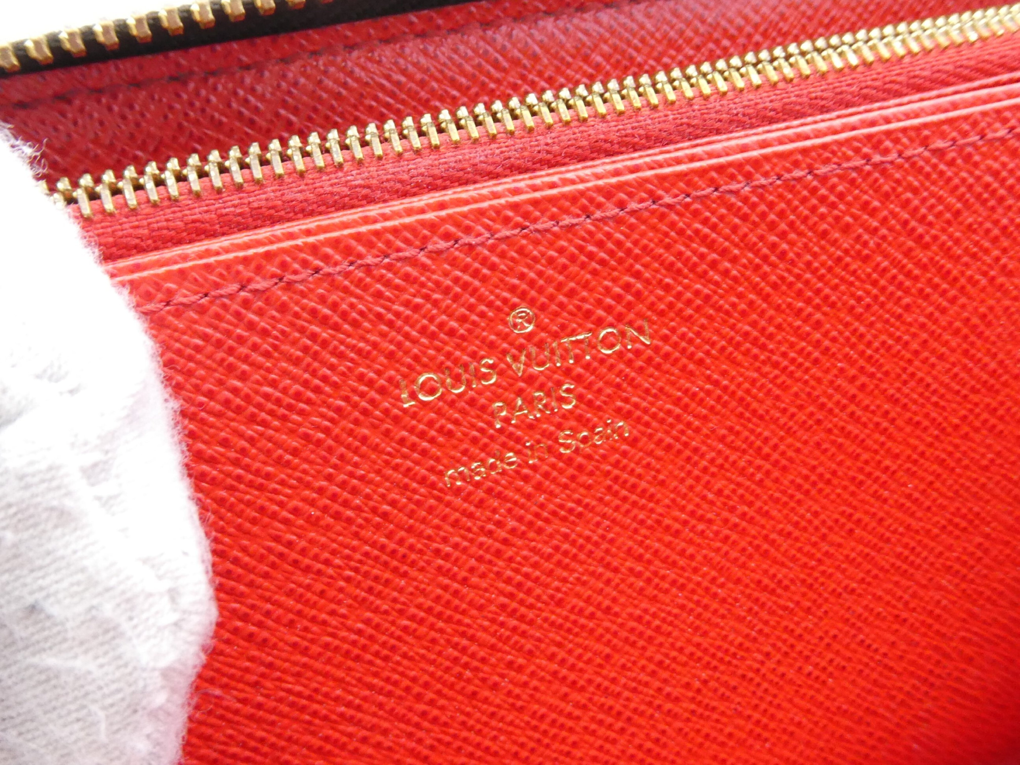 Louis Vuitton Zippy Wallet Monogram Cerise Red 3420