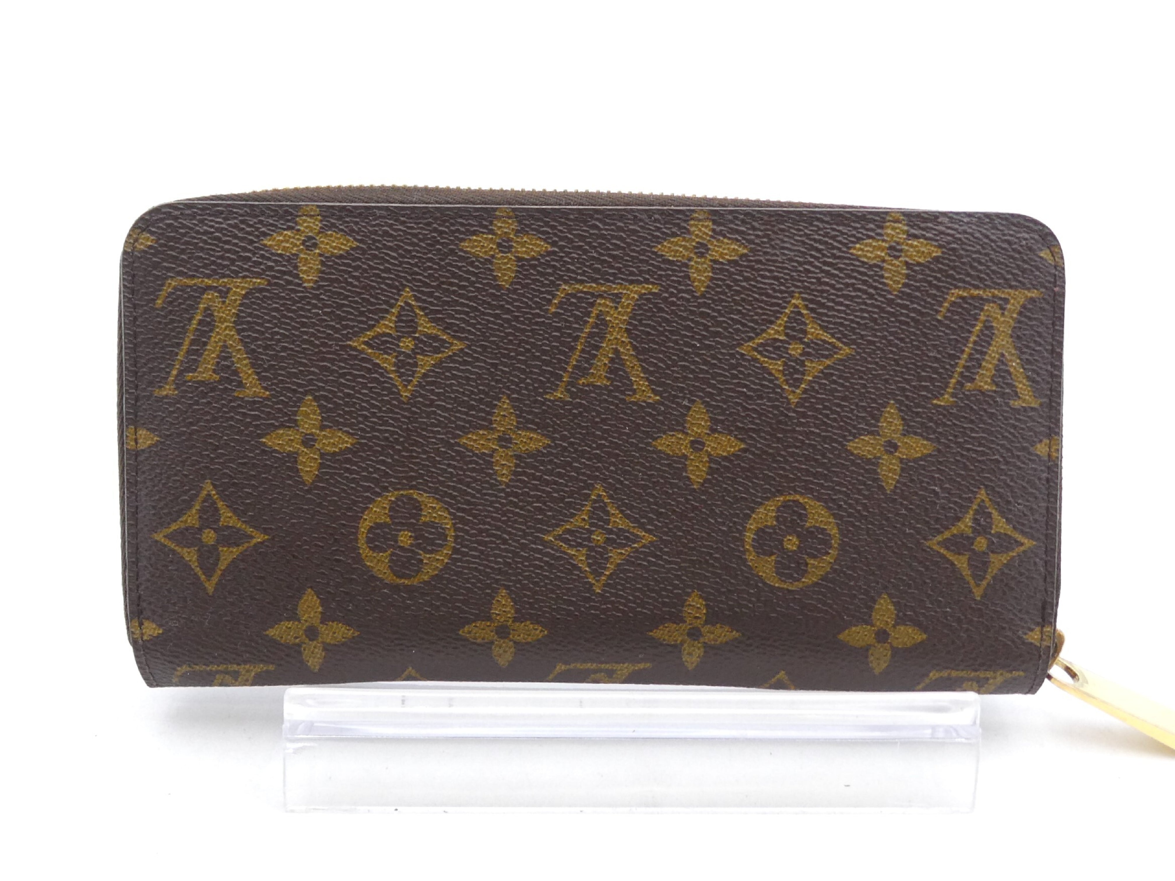 Louis Vuitton Zippy Wallet Monogram Cerise Red 3420