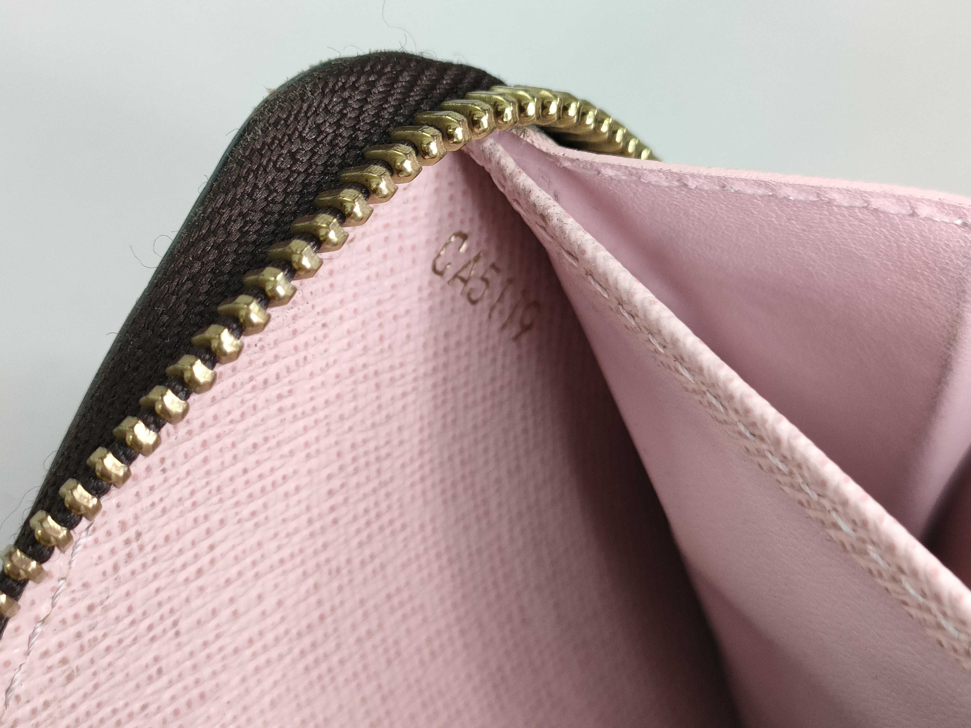 Louis Vuitton Zippy Wallet Monogram Rose Ballerine 3424
