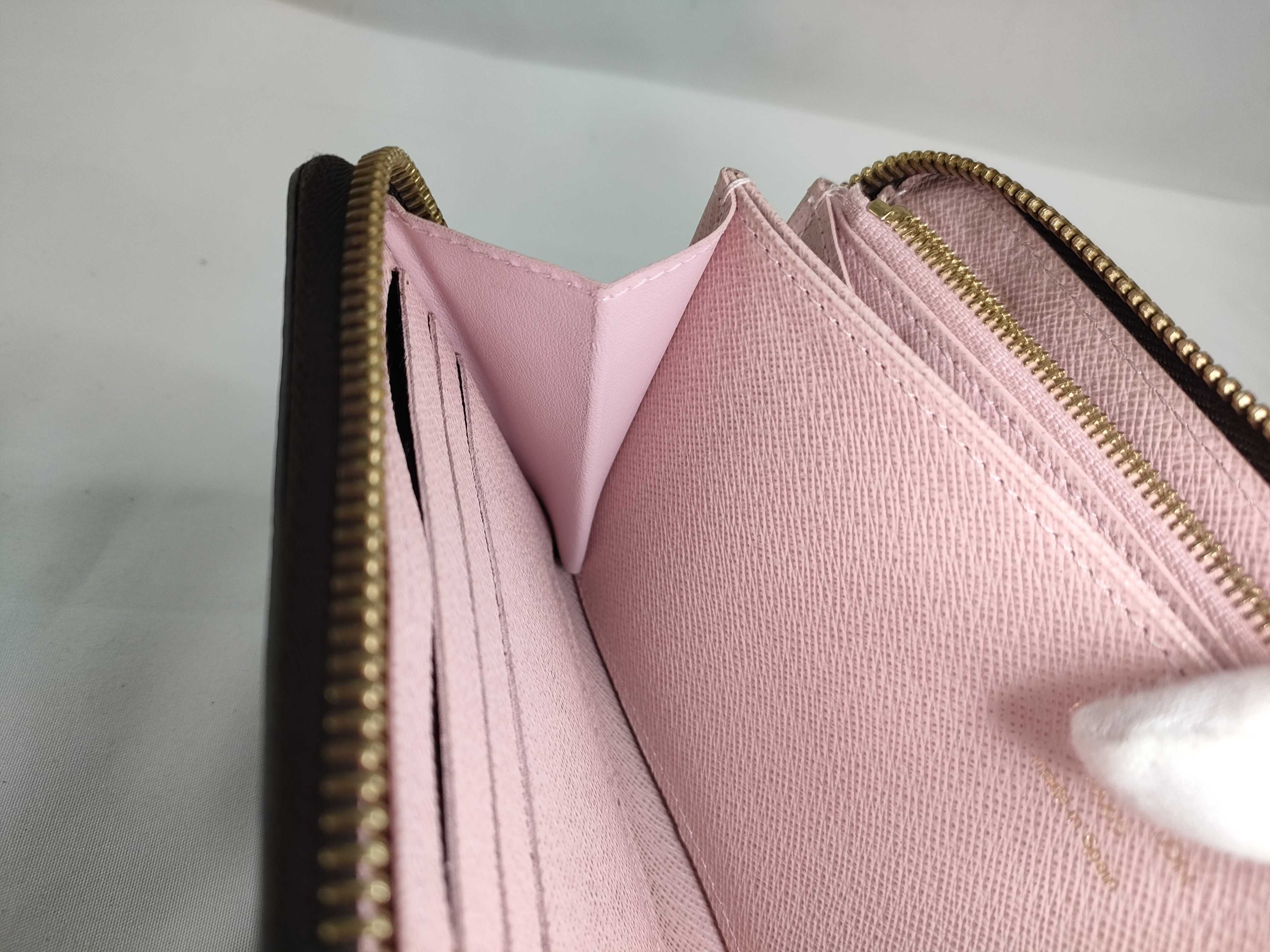 Louis Vuitton Zippy Wallet Monogram Rose Ballerine 3424