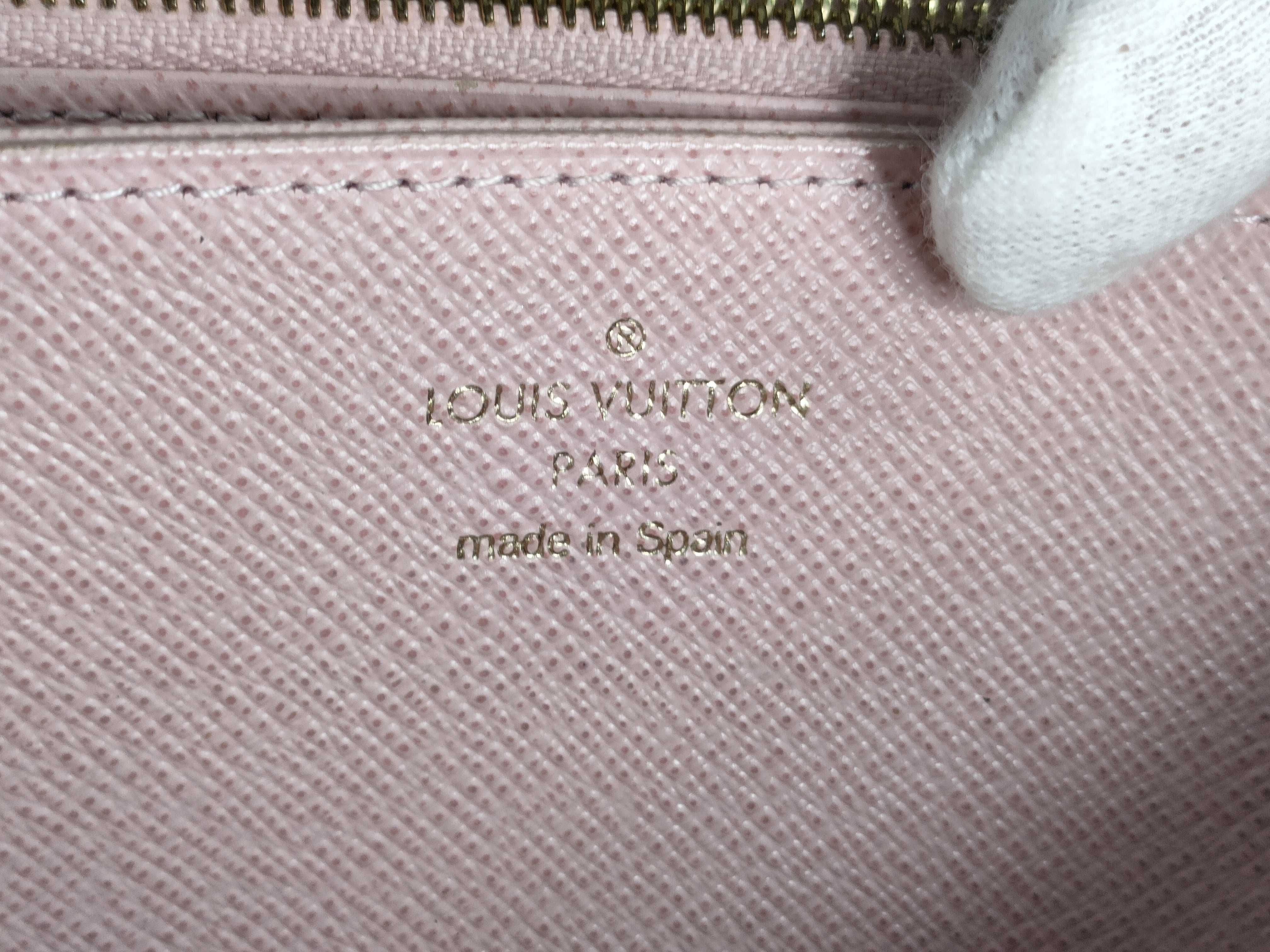 Louis Vuitton Zippy Wallet Monogram Rose Ballerine 3424
