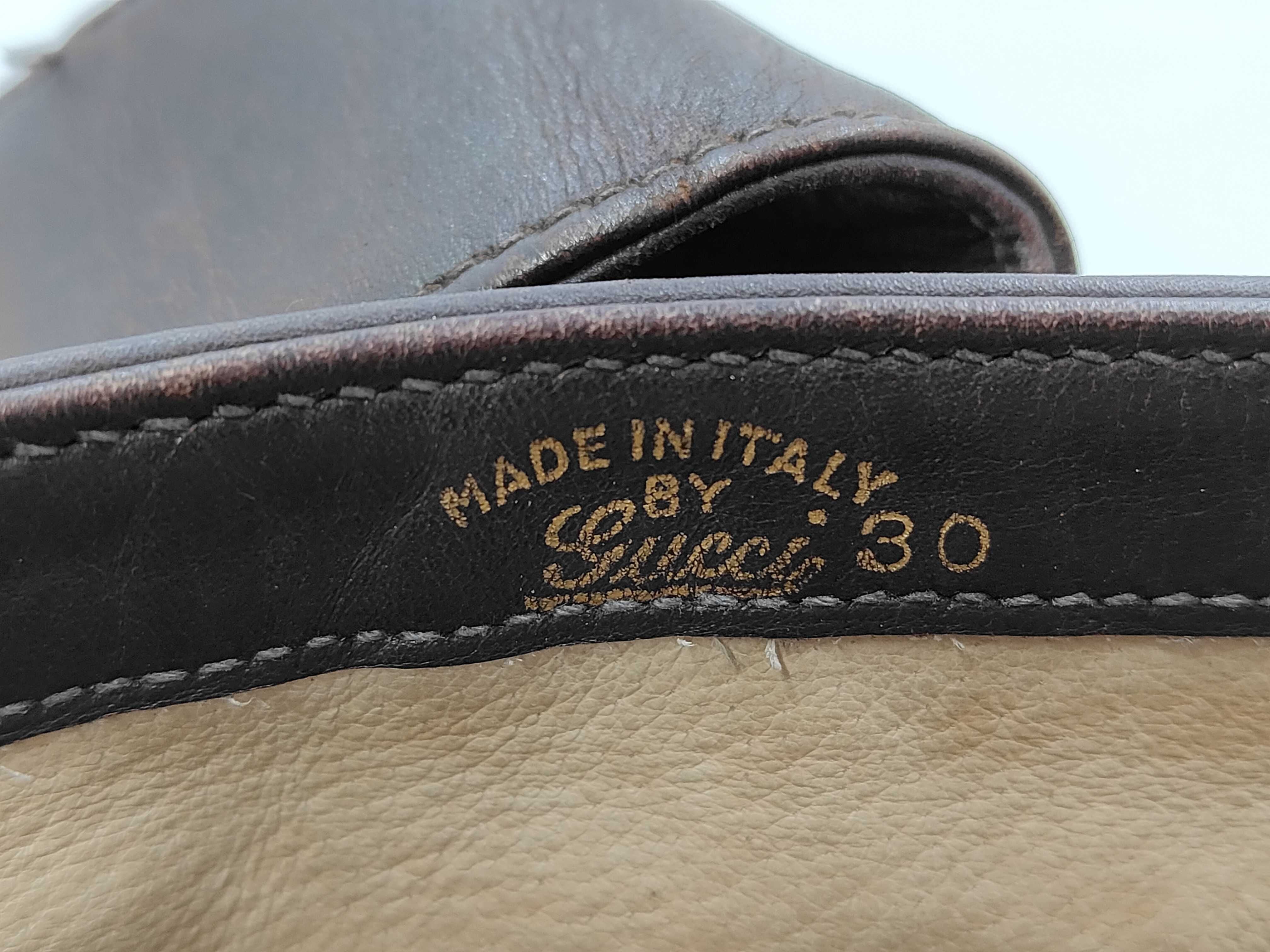Gucci GG Interlocking Hobo Bag Brown Leather 3433