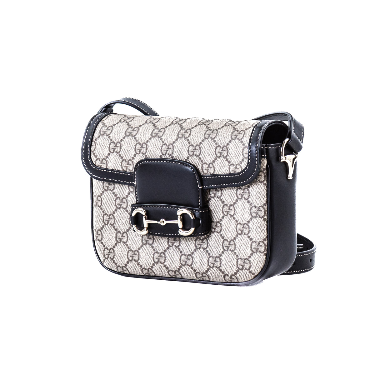 Gucci Horsebit 1955 Crossbody GG Supreme Black