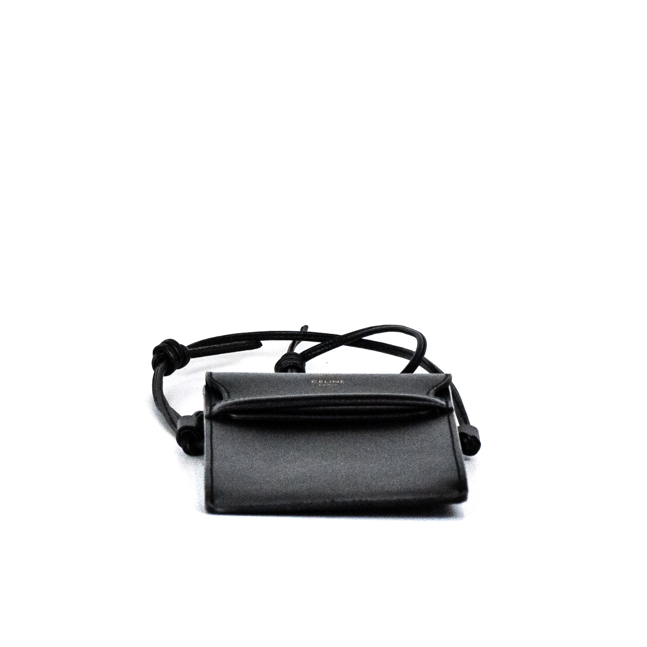 Celine Phone Pouch Black