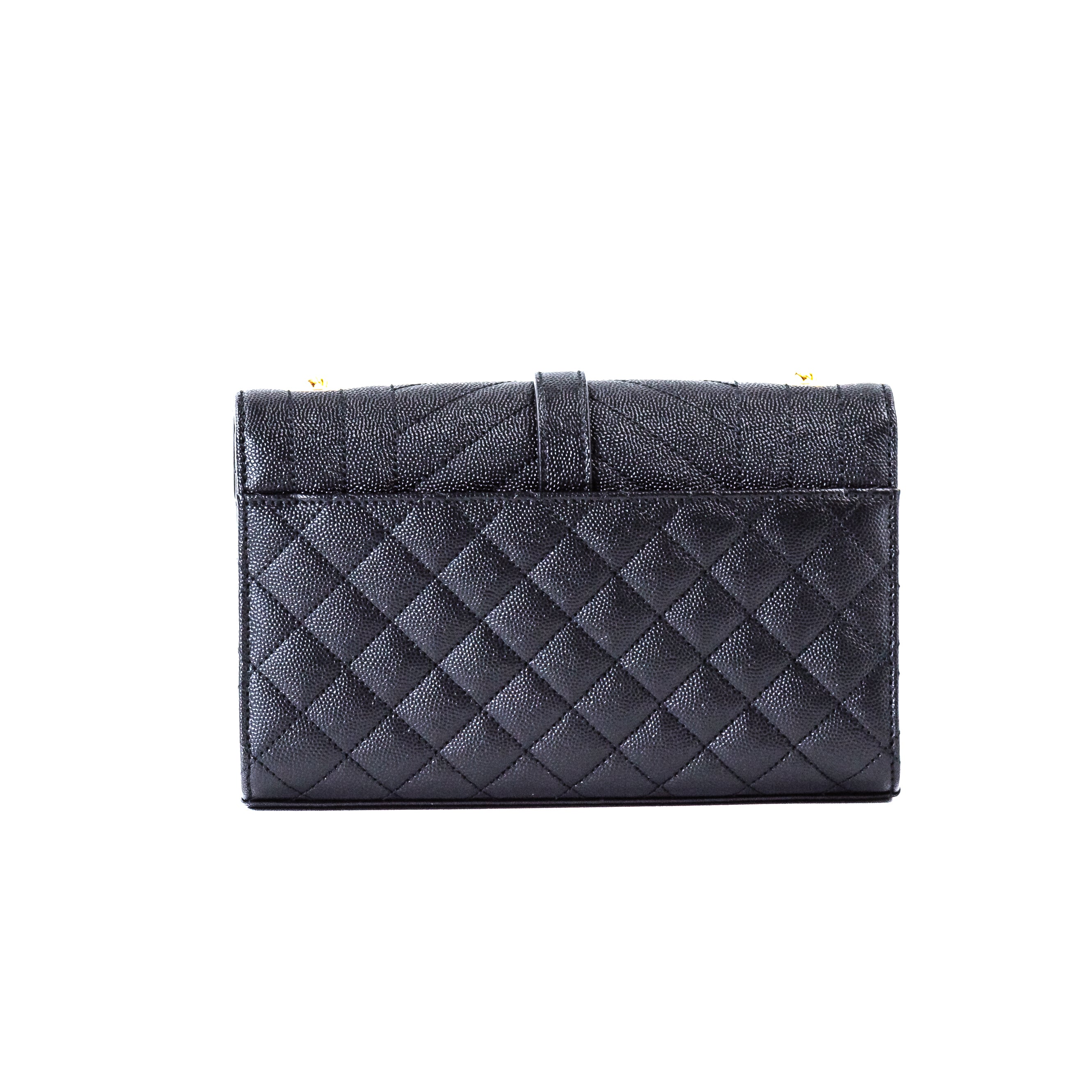 YSL Envelope Bag Small Black