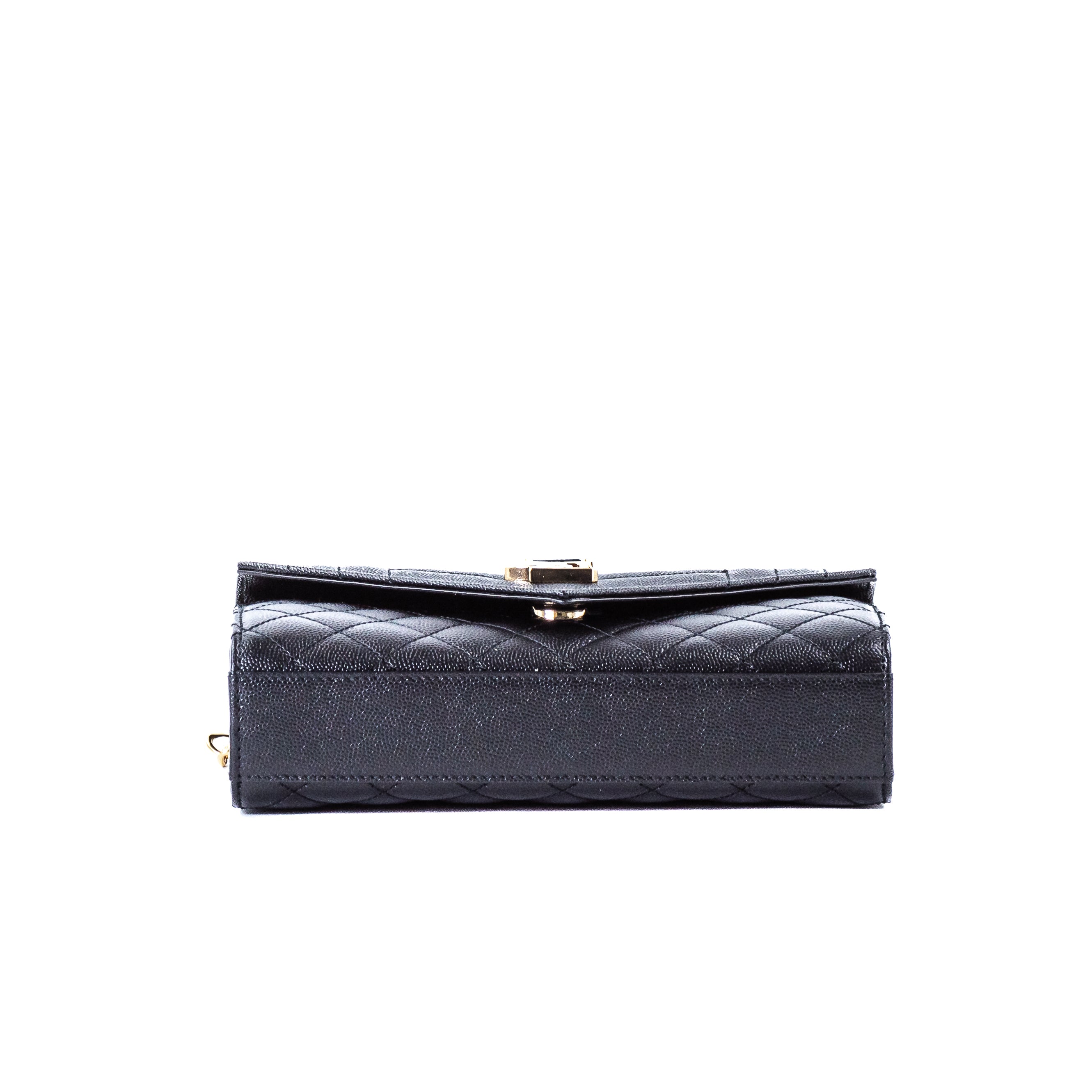 YSL Envelope Bag Small Black