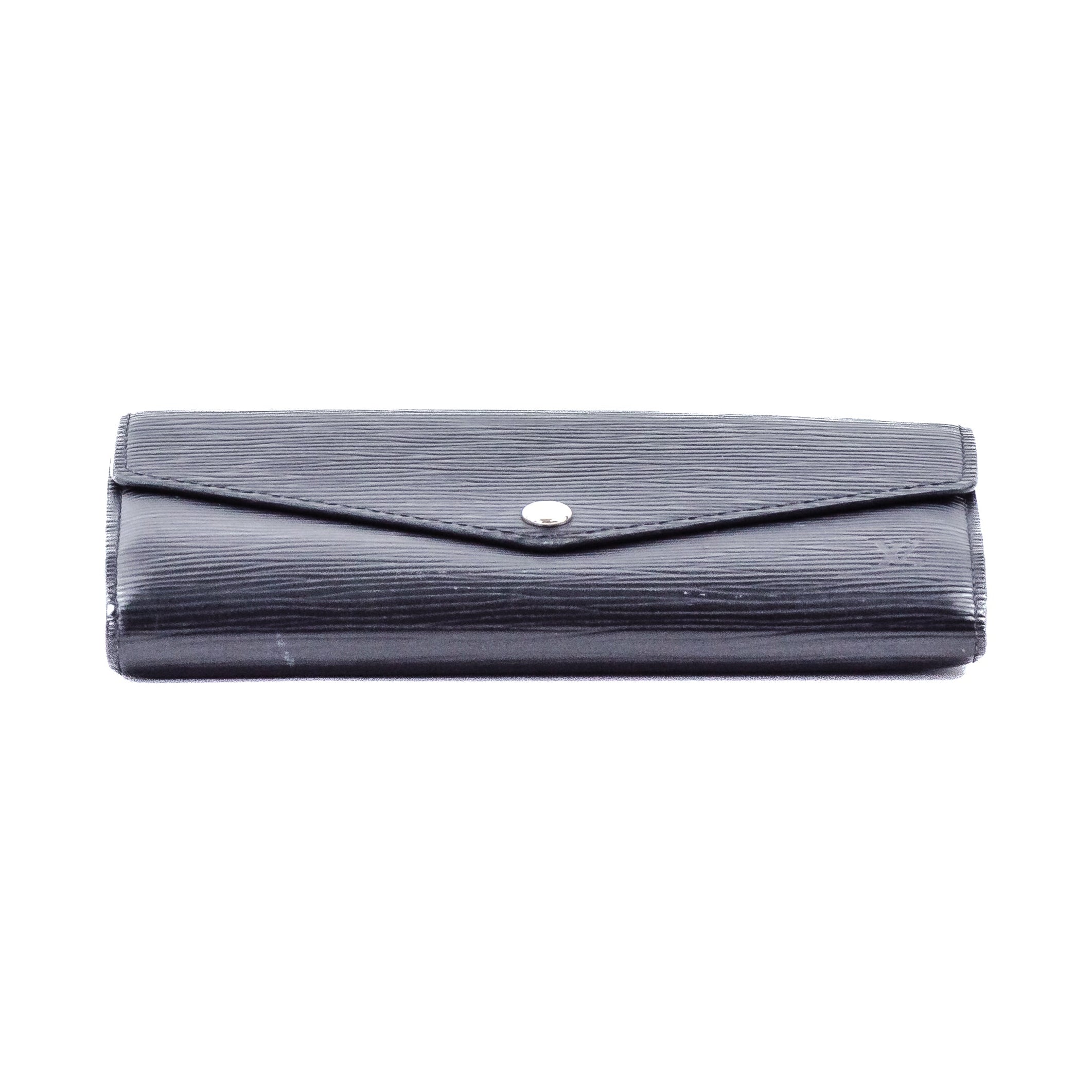Louis Vuitton Sarah Wallet NM Black Epi 2437