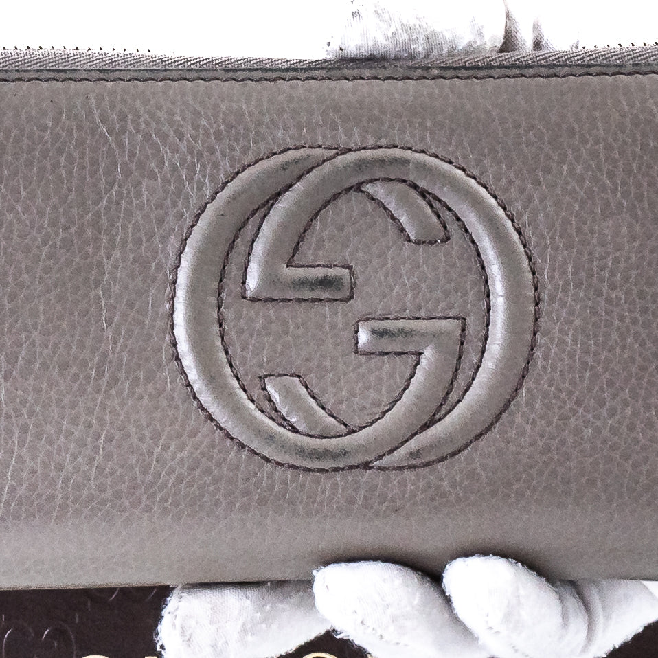 Gucci Soho Zippy Wallet 2493