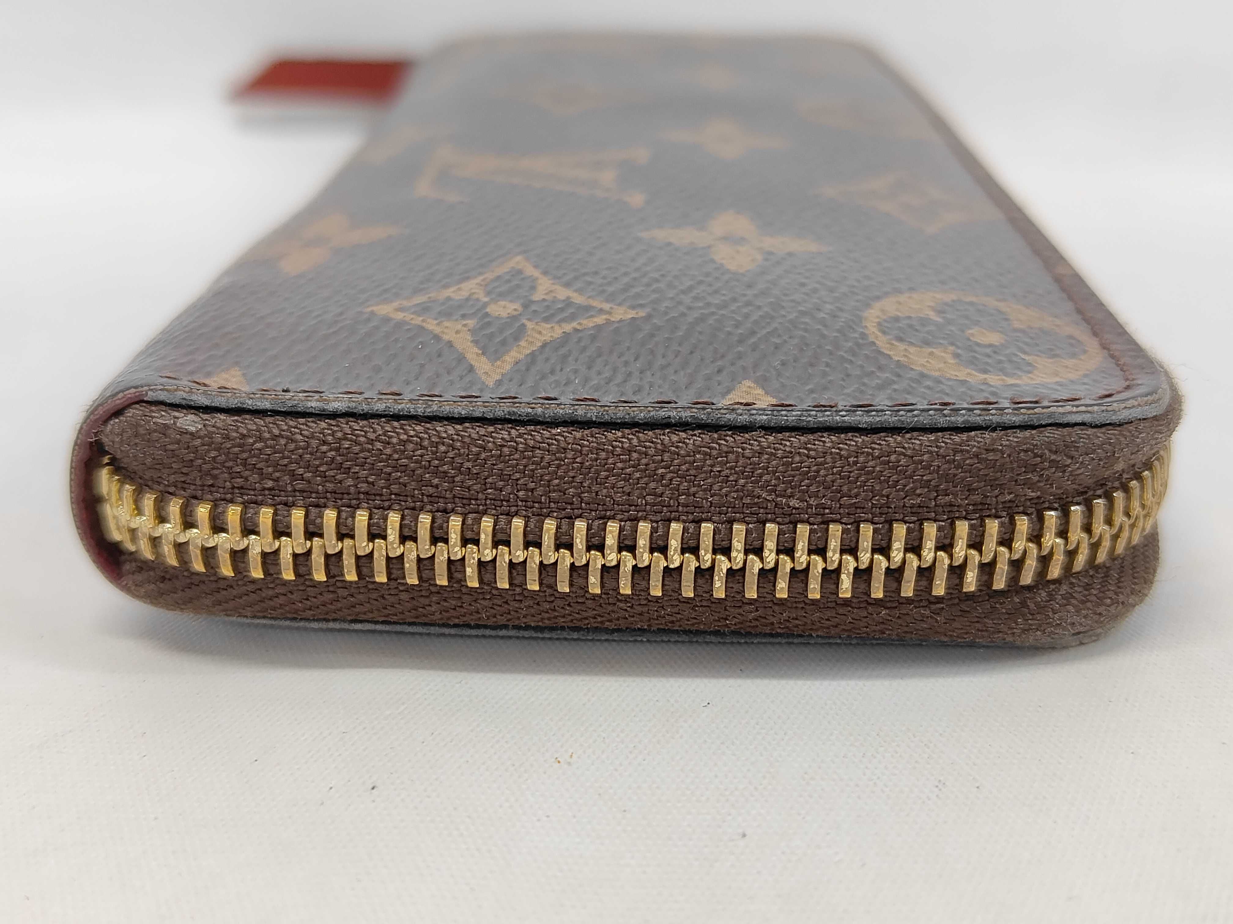 Louis Vuitton Clemence Wallet Monogram Fuchsia 3089