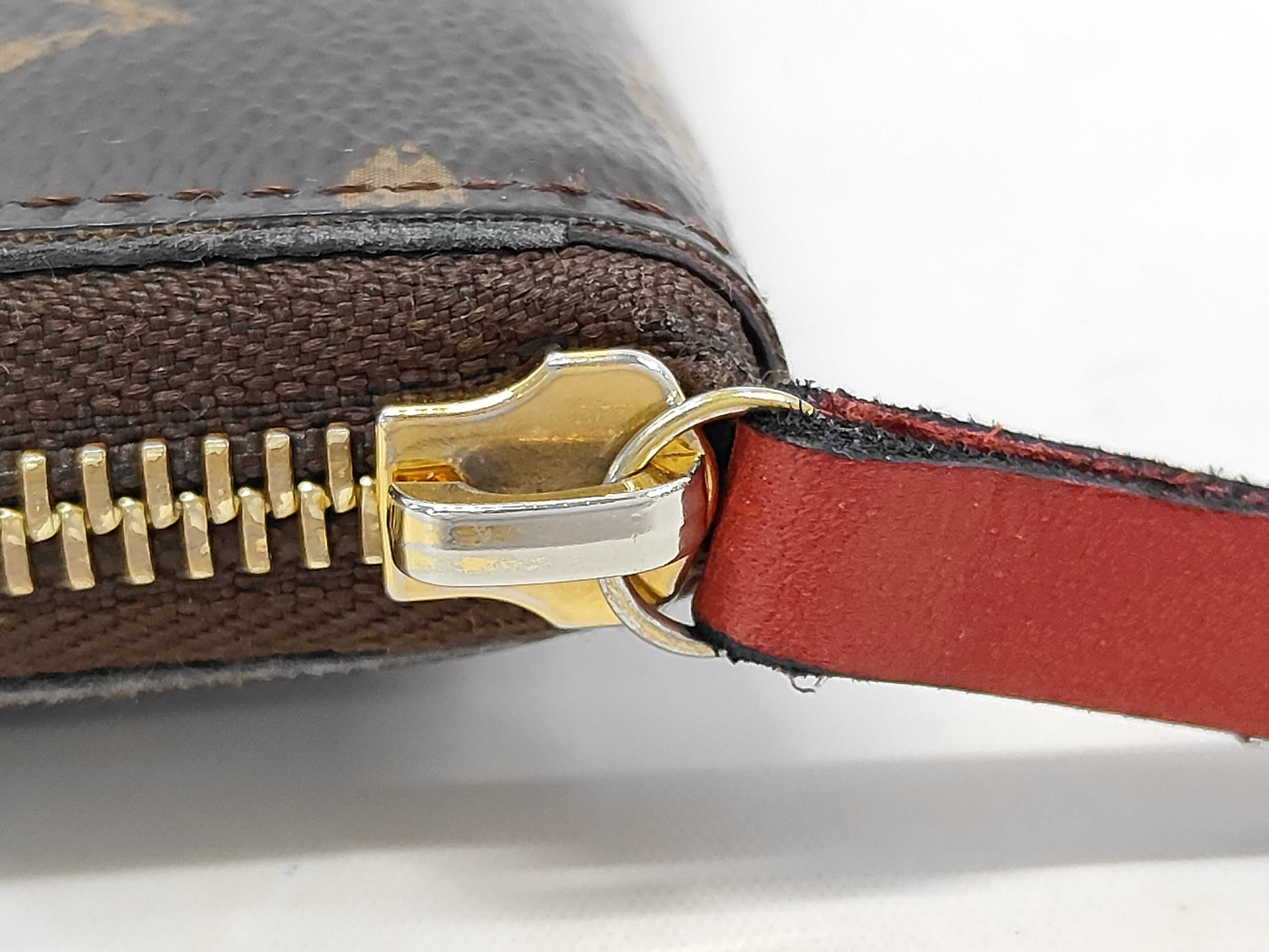 Louis Vuitton Clemence Wallet Monogram Fuchsia 3089