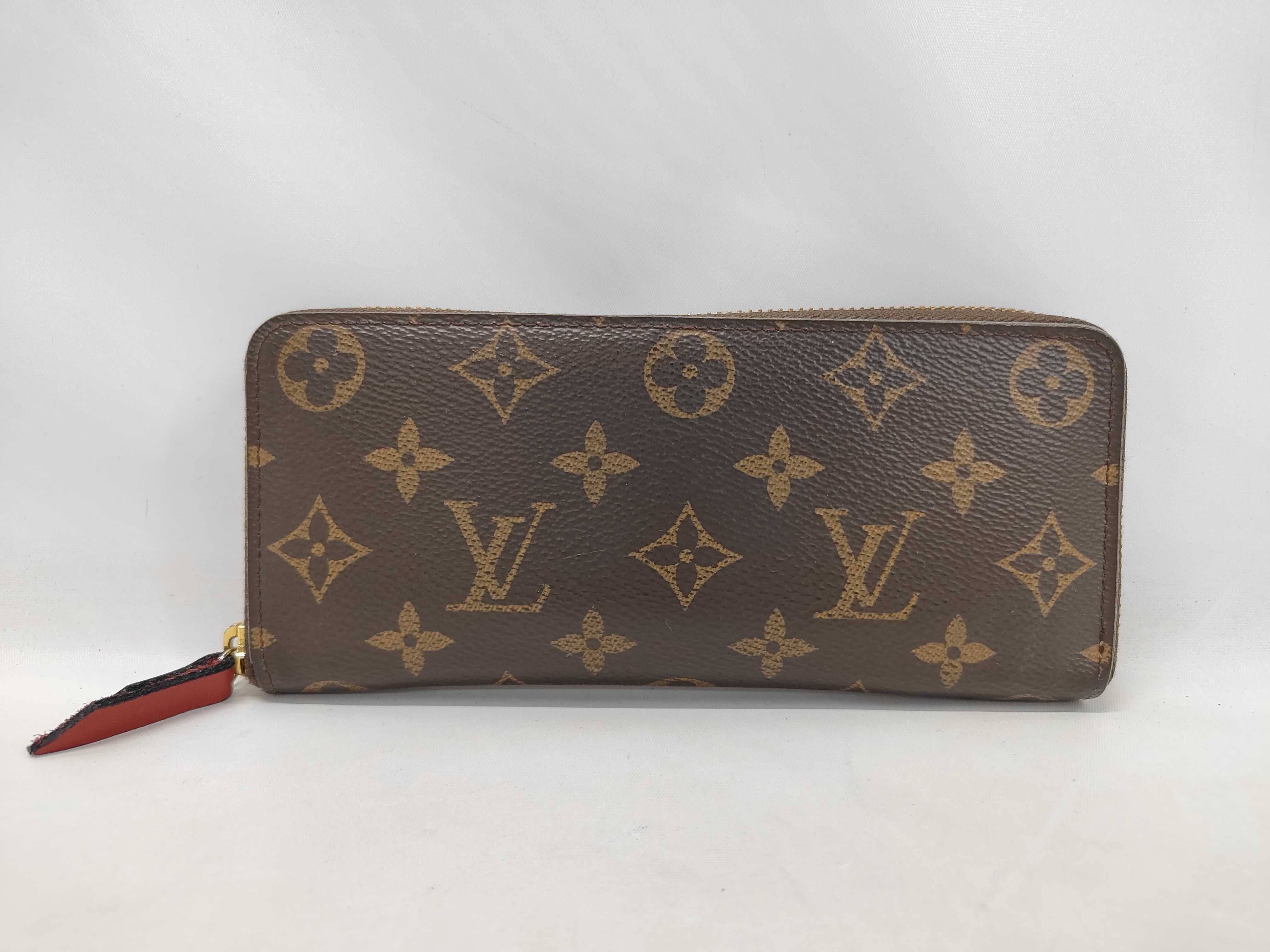 Louis Vuitton Clemence Wallet Monogram Fuchsia 3089