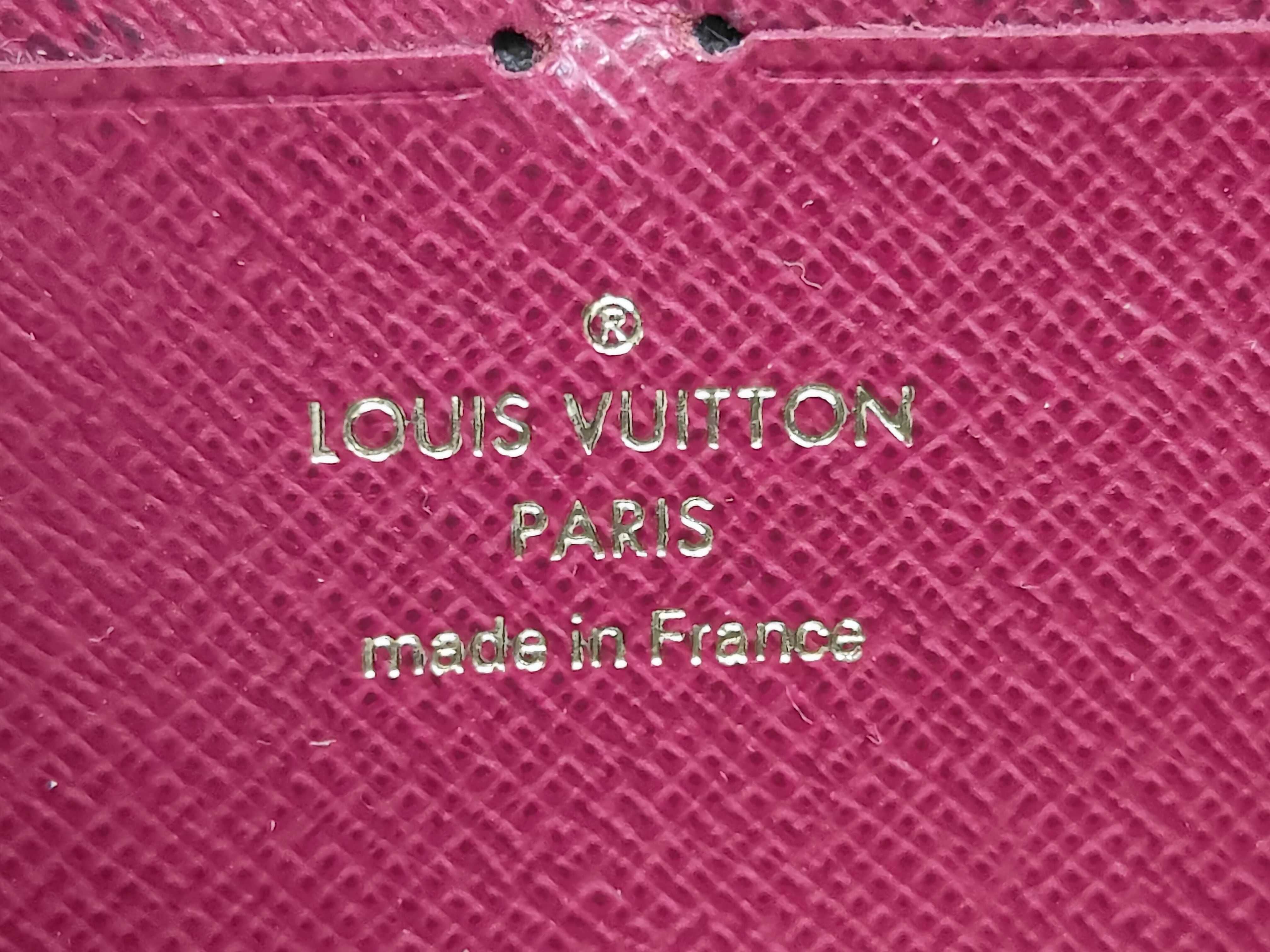 Louis Vuitton Clemence Wallet Monogram Fuchsia 3089