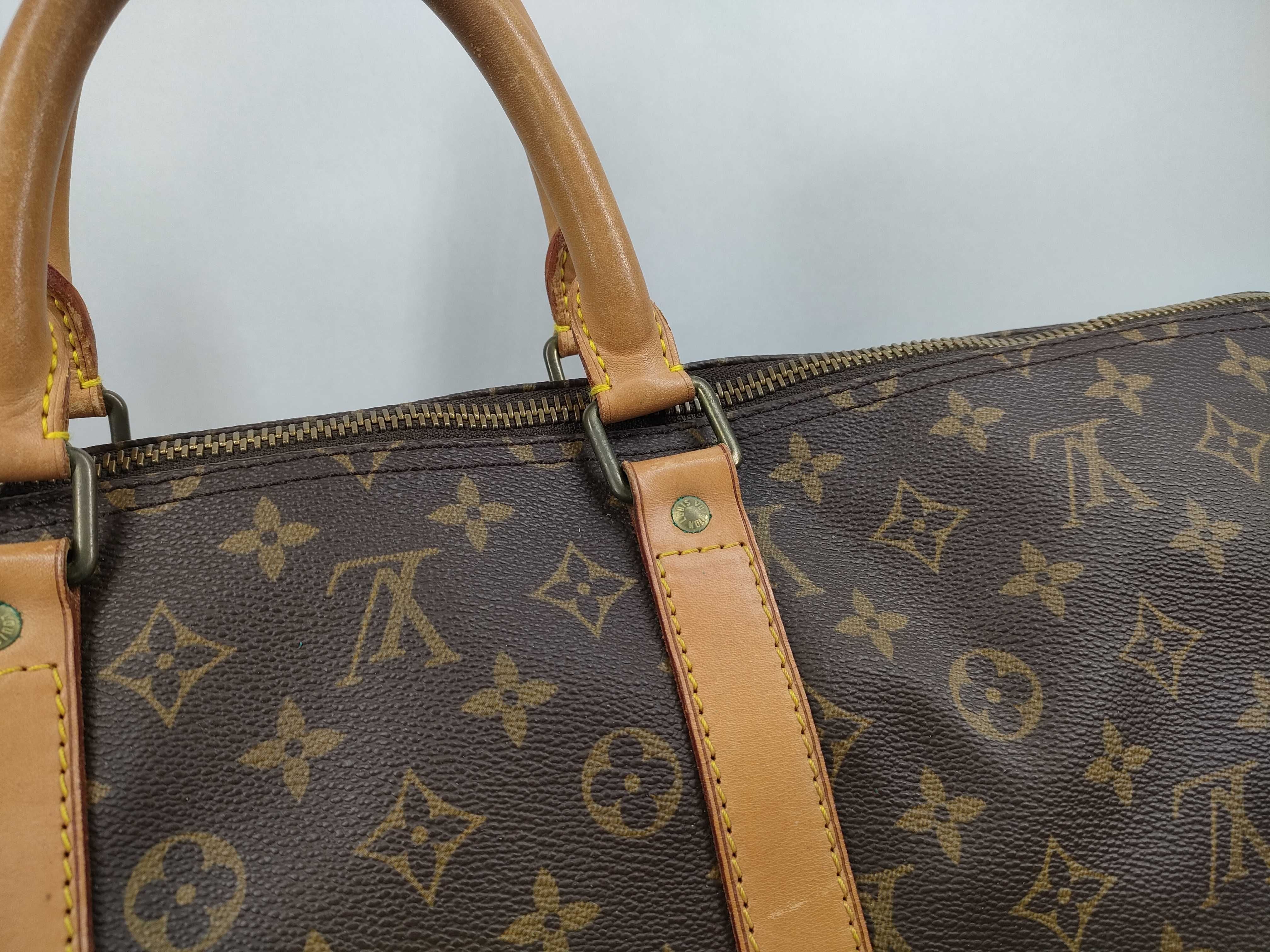 Louis Vuitton Keepall 55cm Bandouliere Monogram 3092