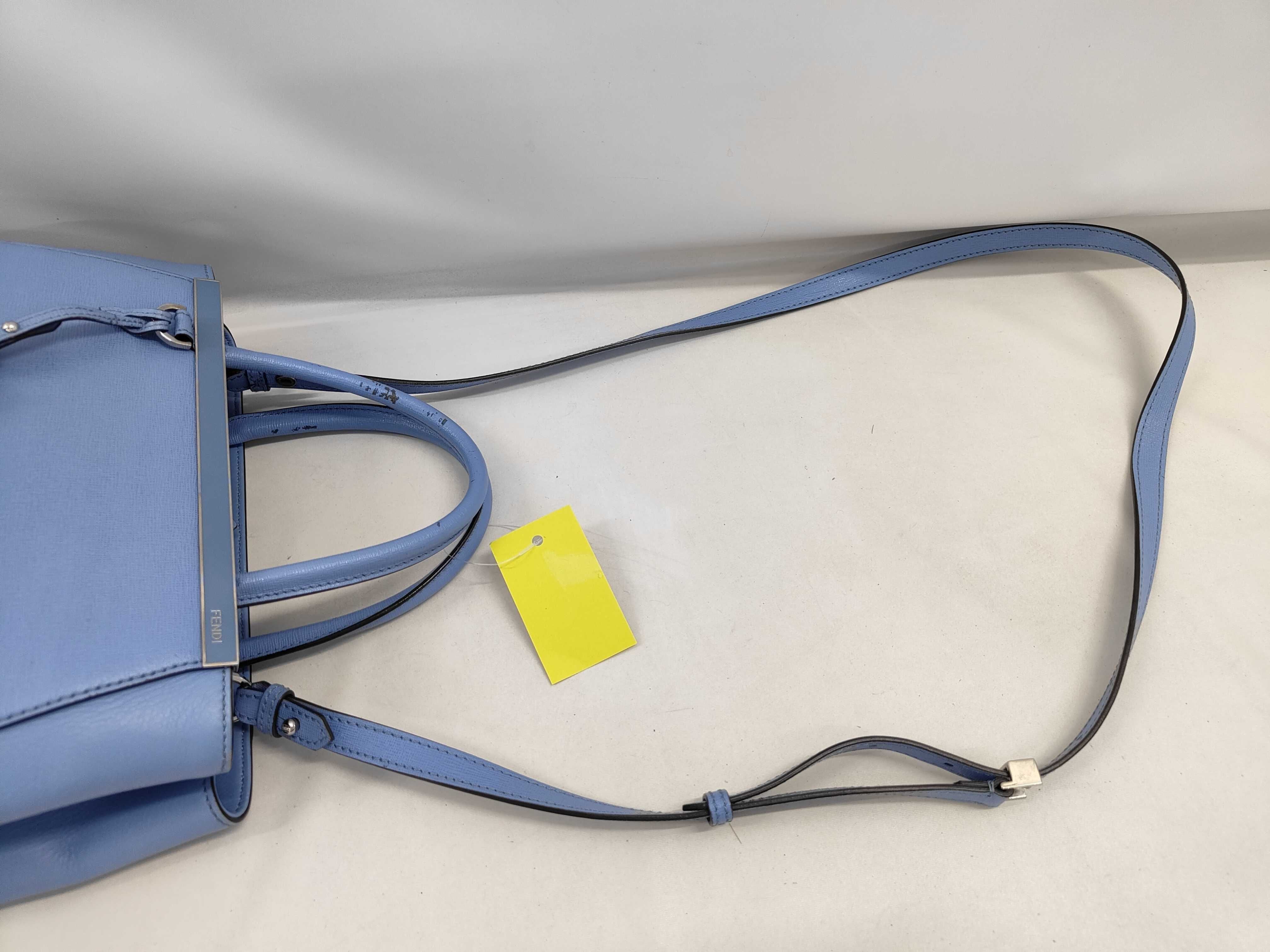 Fendi Tujour 2-Way Bag Light Blue 3128