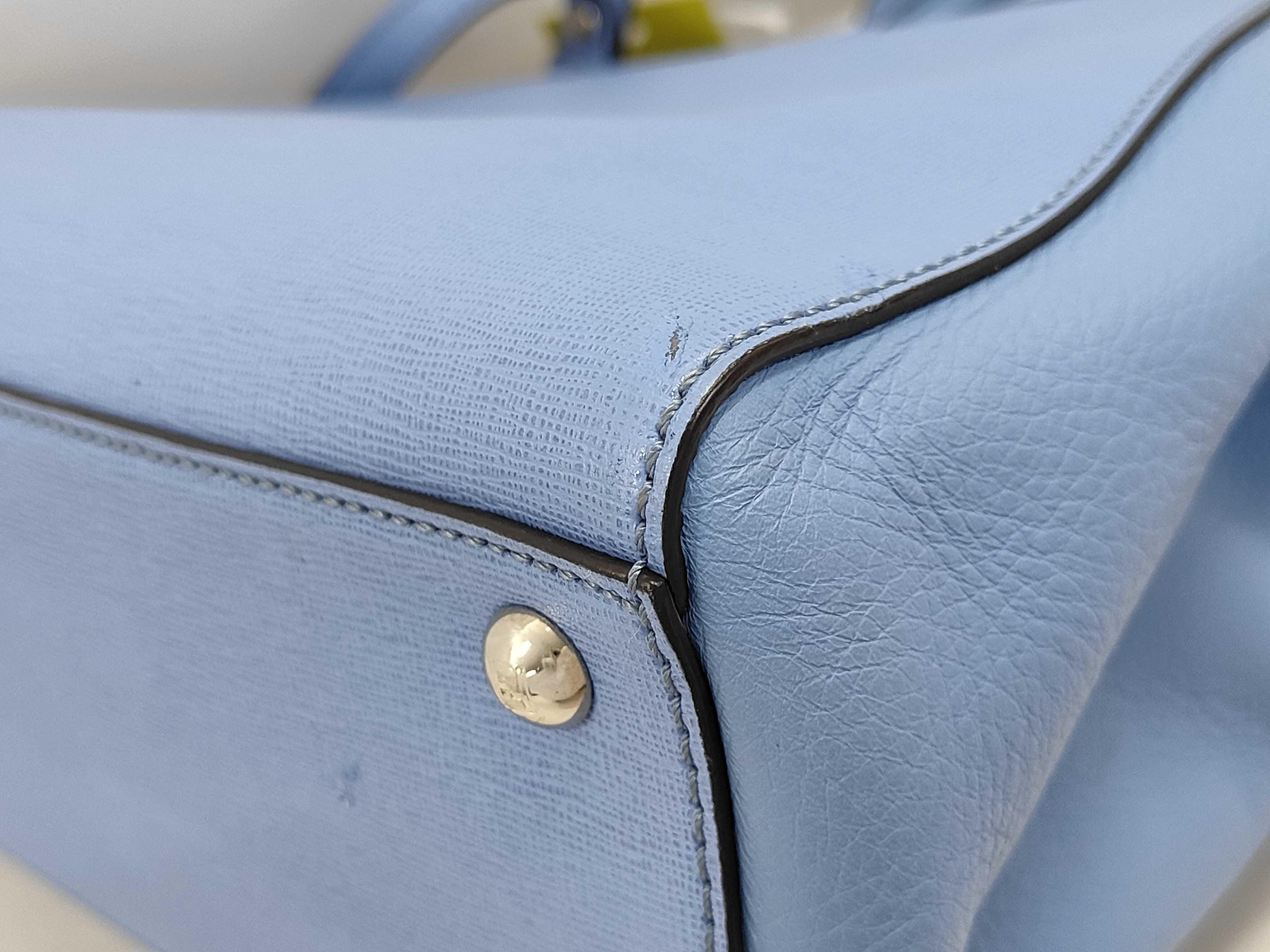 Fendi Tujour 2-Way Bag Light Blue 3128
