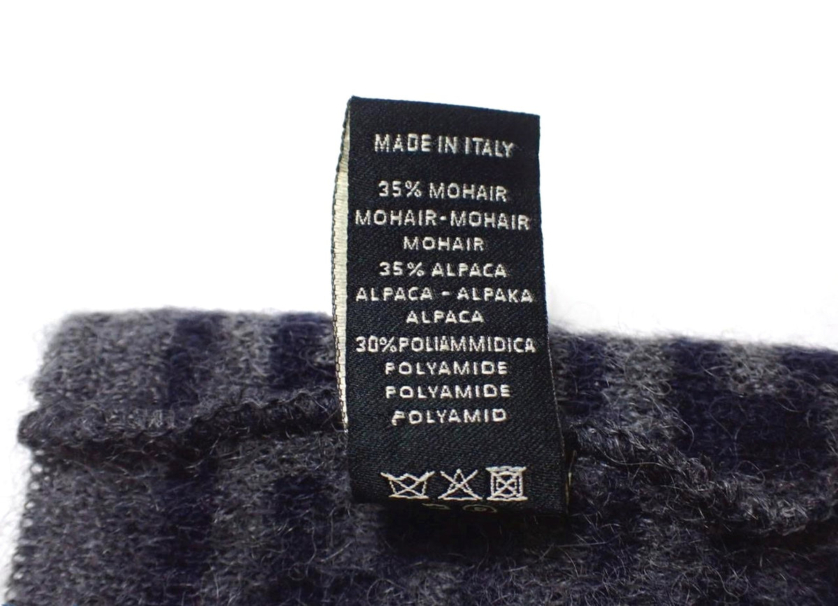 Fendi Fur Beanie Hat Grey 2646