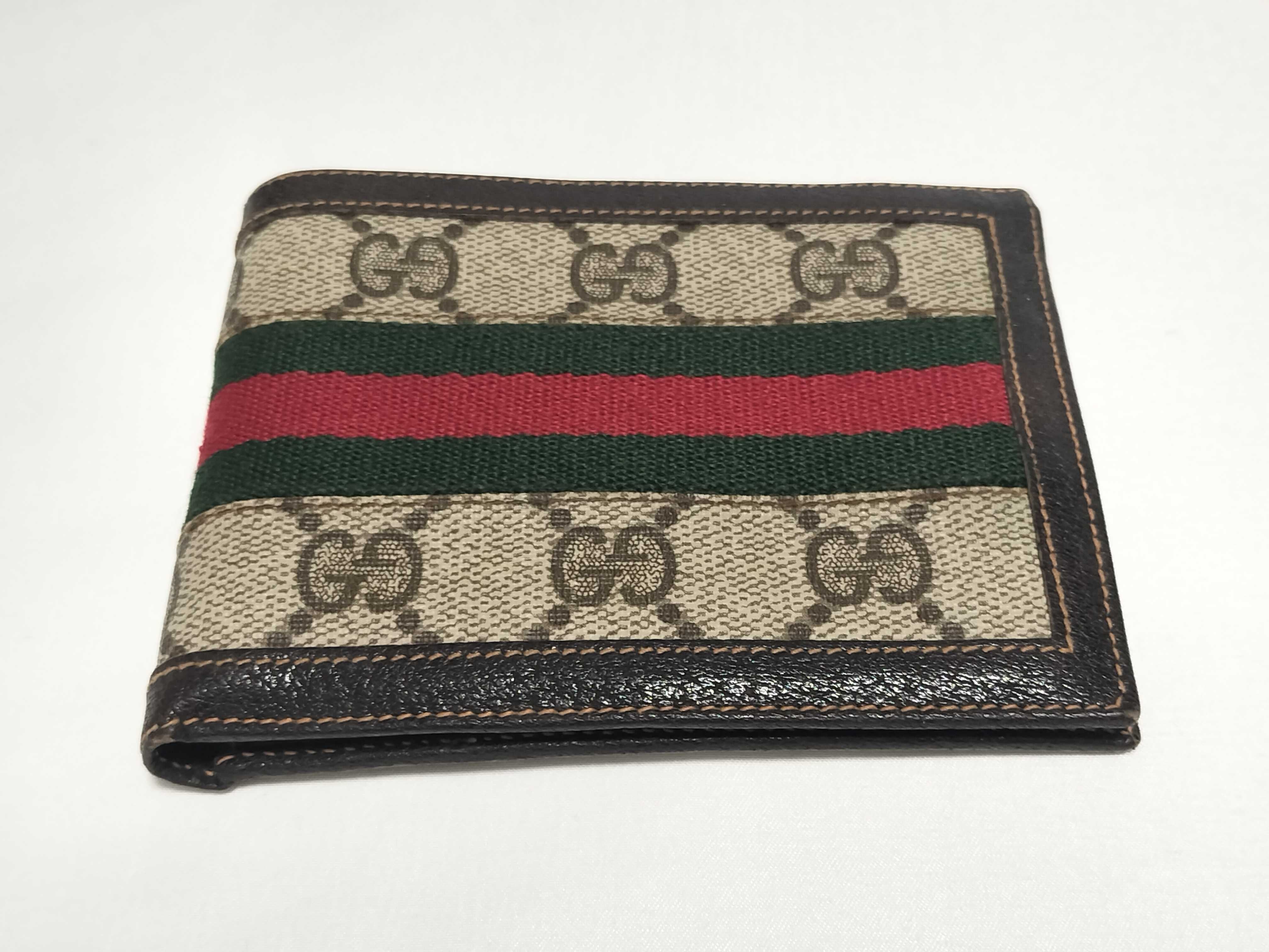 Gucci Bifold Wallet GG Sherry Line 3280