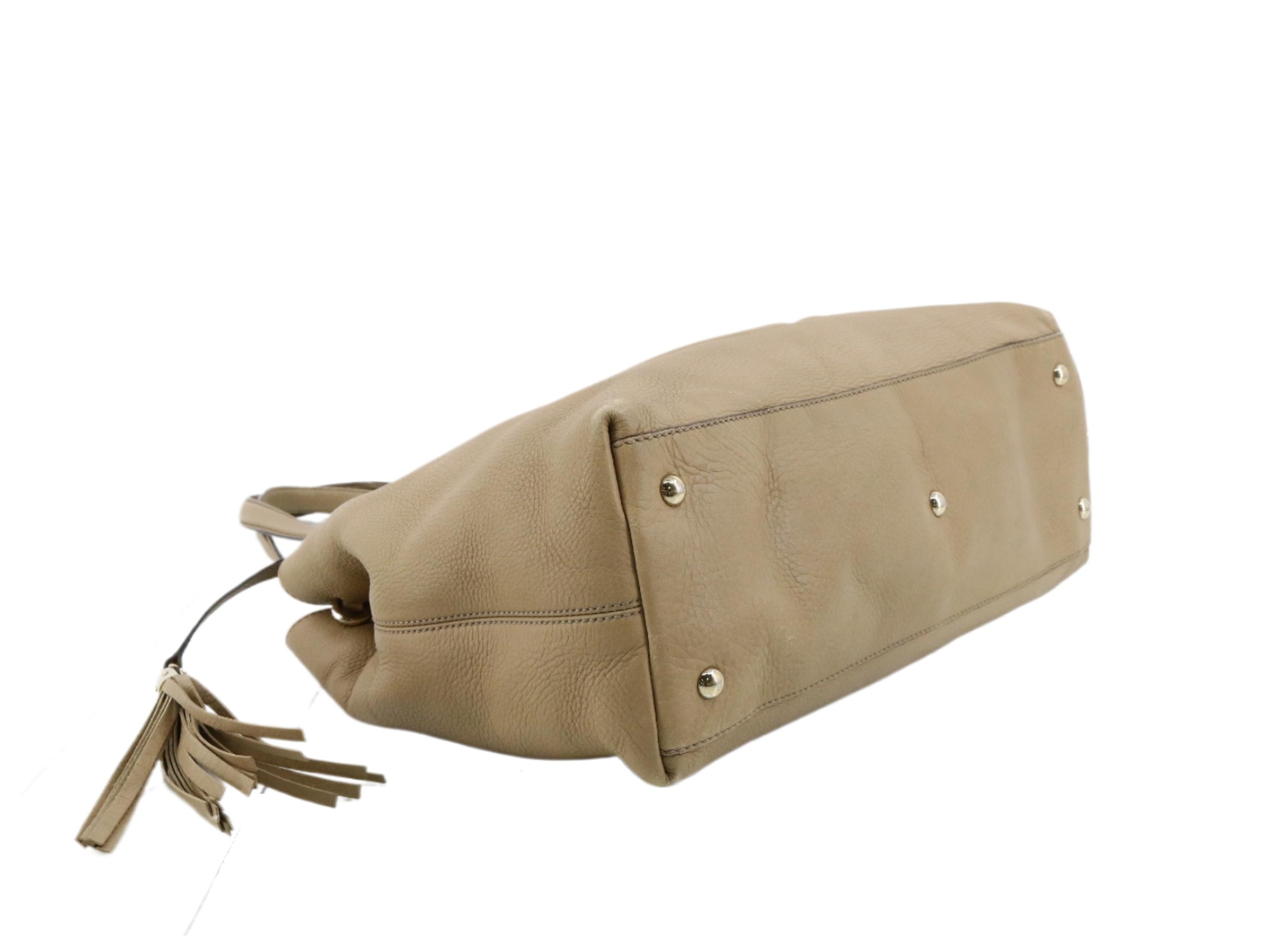 Gucci Soho Tote Bag Beige 2647