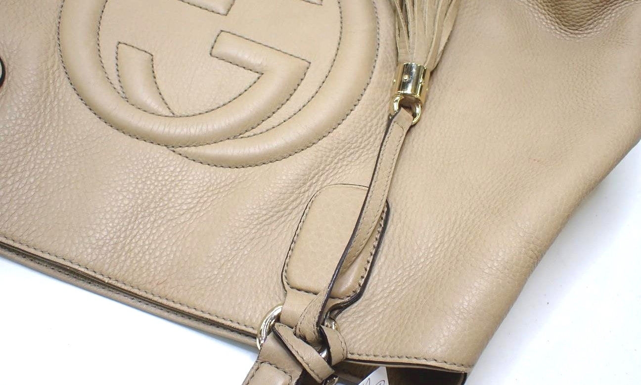 Gucci Soho Tote Bag Beige 2647