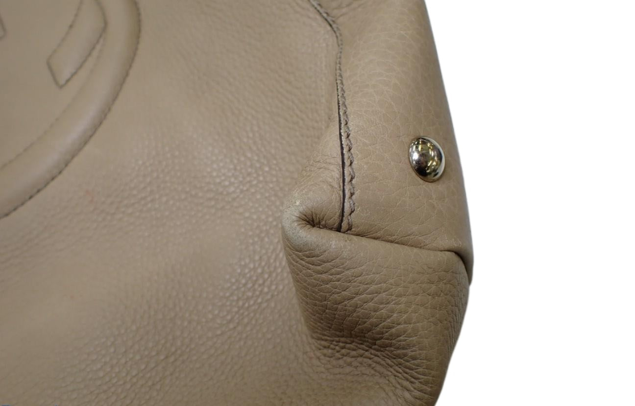 Gucci Soho Tote Bag Beige 2647
