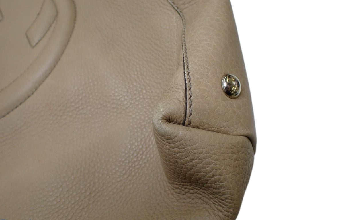 Gucci Soho Tote Bag Beige 2647