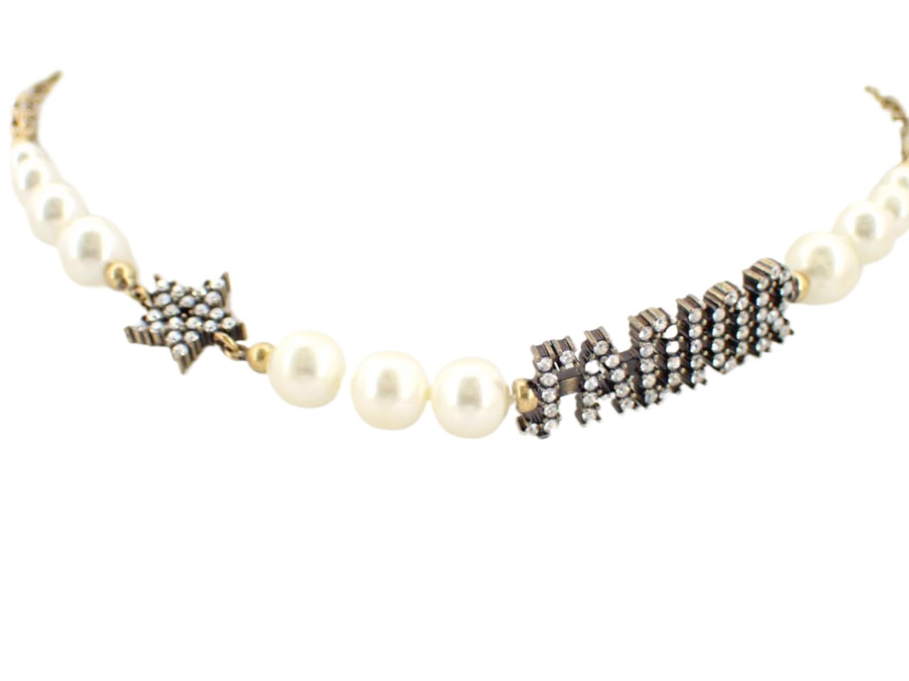 Dior Pearl Rhinestone Bracelet 2648