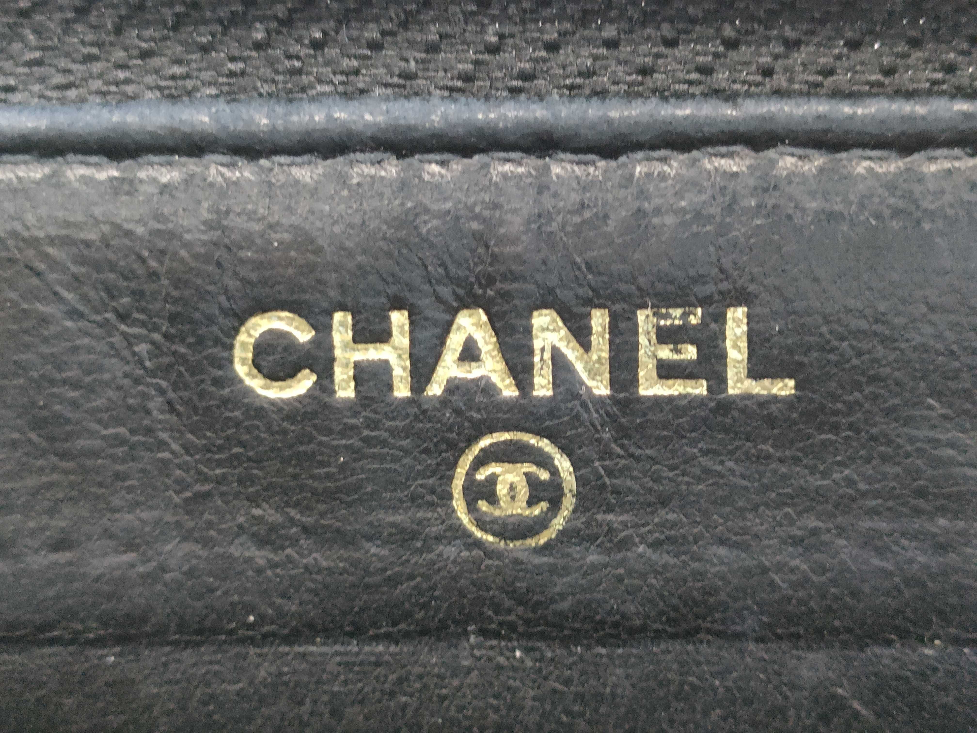 Chanel Timeless Zippy Wallet Black Caviar 3397