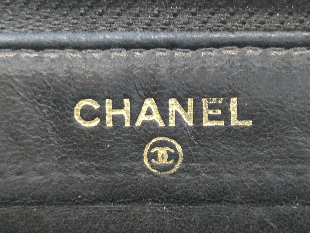 Chanel Timeless Zippy Wallet Black Caviar 3397