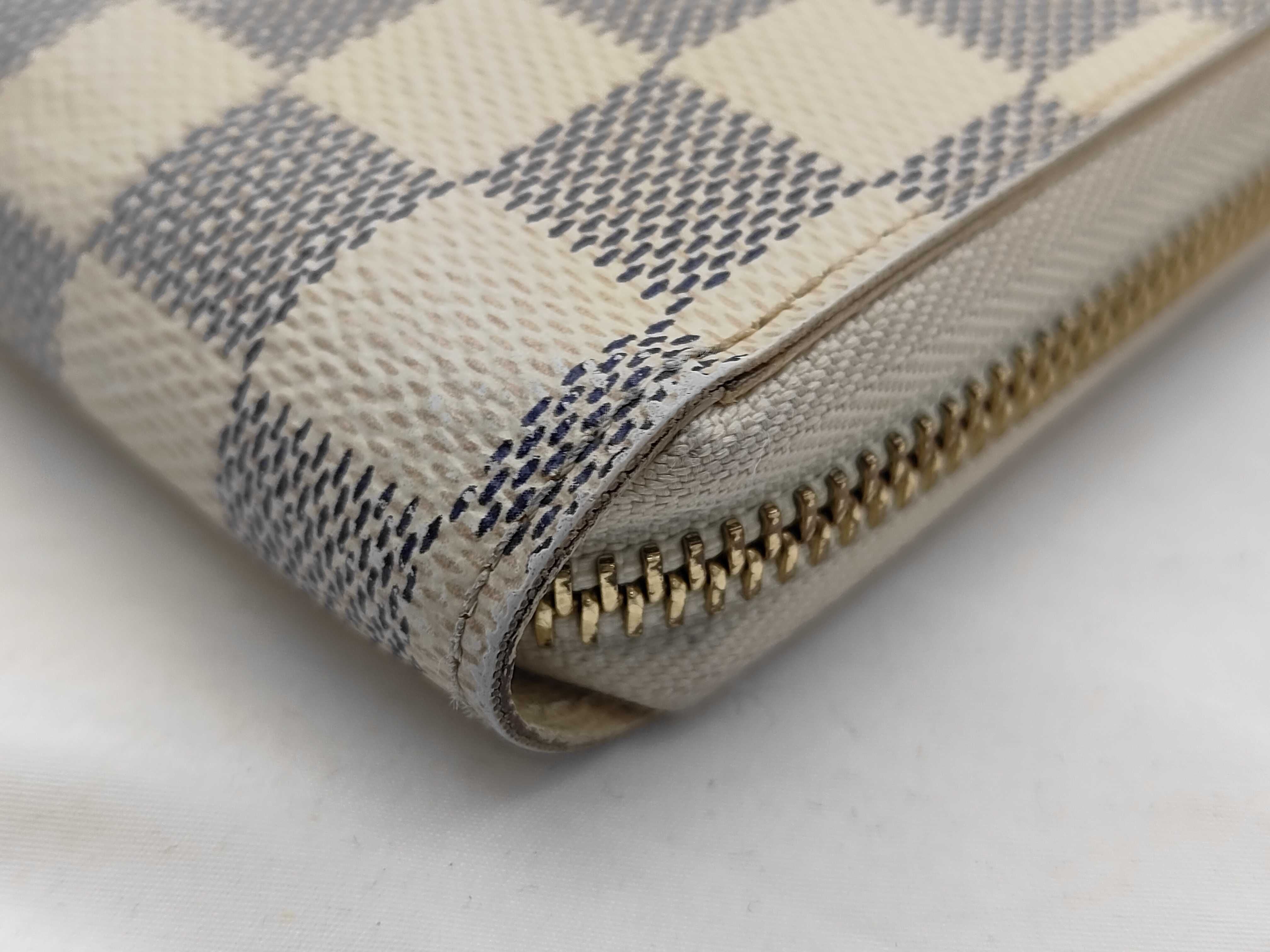 Louis Vuitton Zippy Wallet Damier Azur 3399