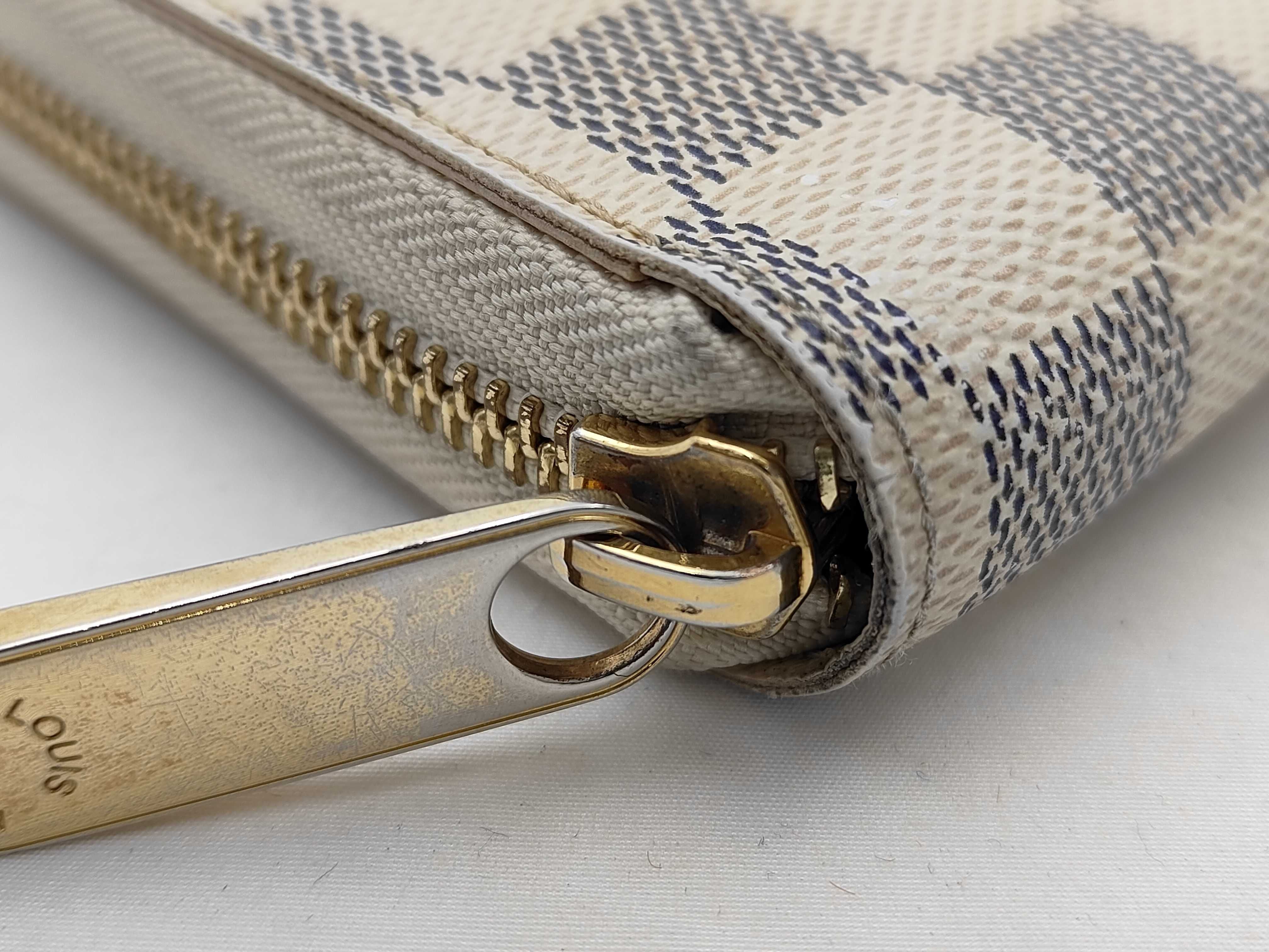 Louis Vuitton Zippy Wallet Damier Azur 3399