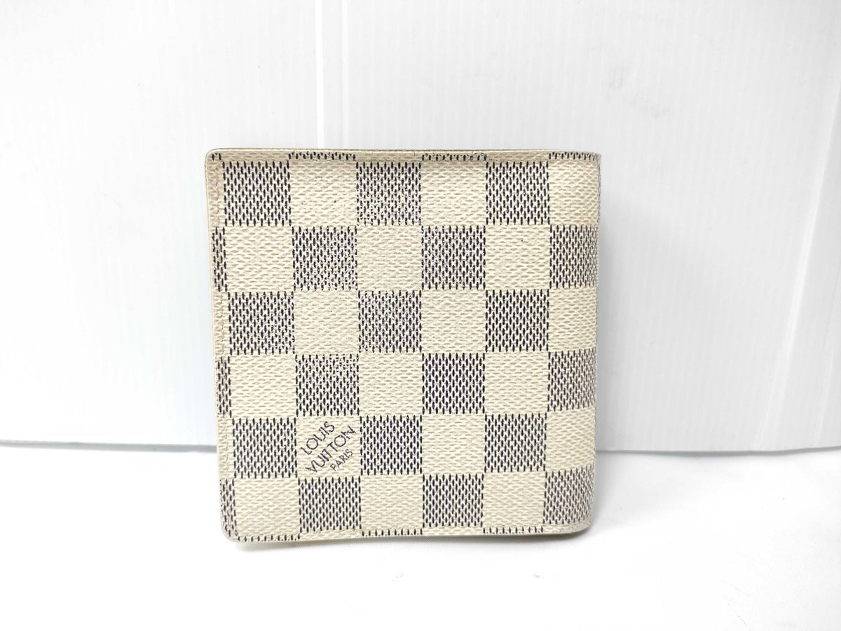Louis Vuitton Marco Wallet Damier Azur 3400