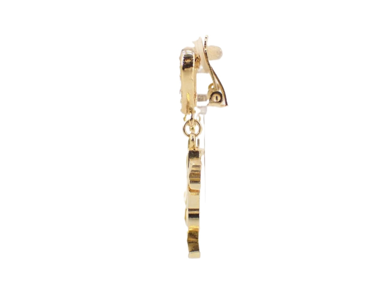 YSL Heart Logo Dangle Earrings 2652