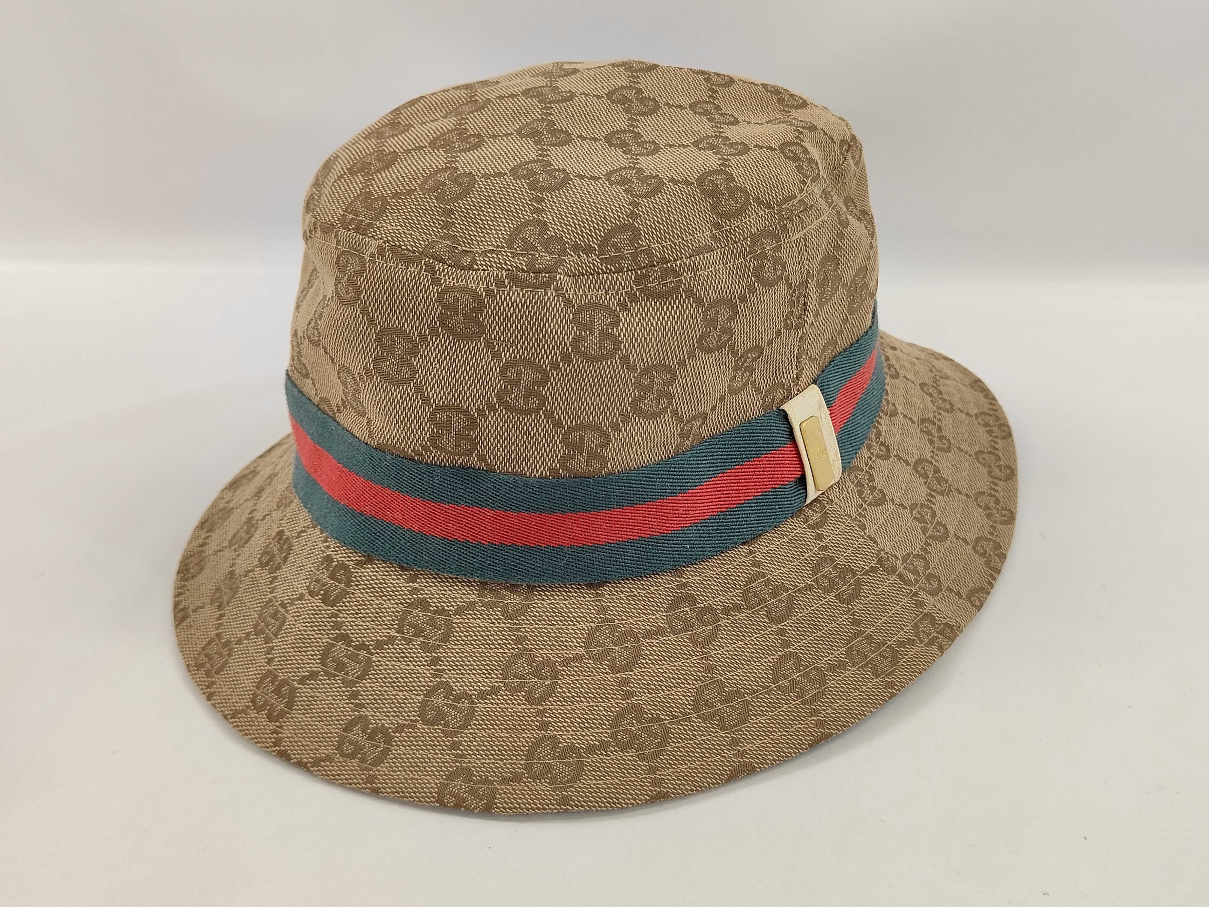 Gucci Bucket Hat GG Canvas Sherry Line 3403