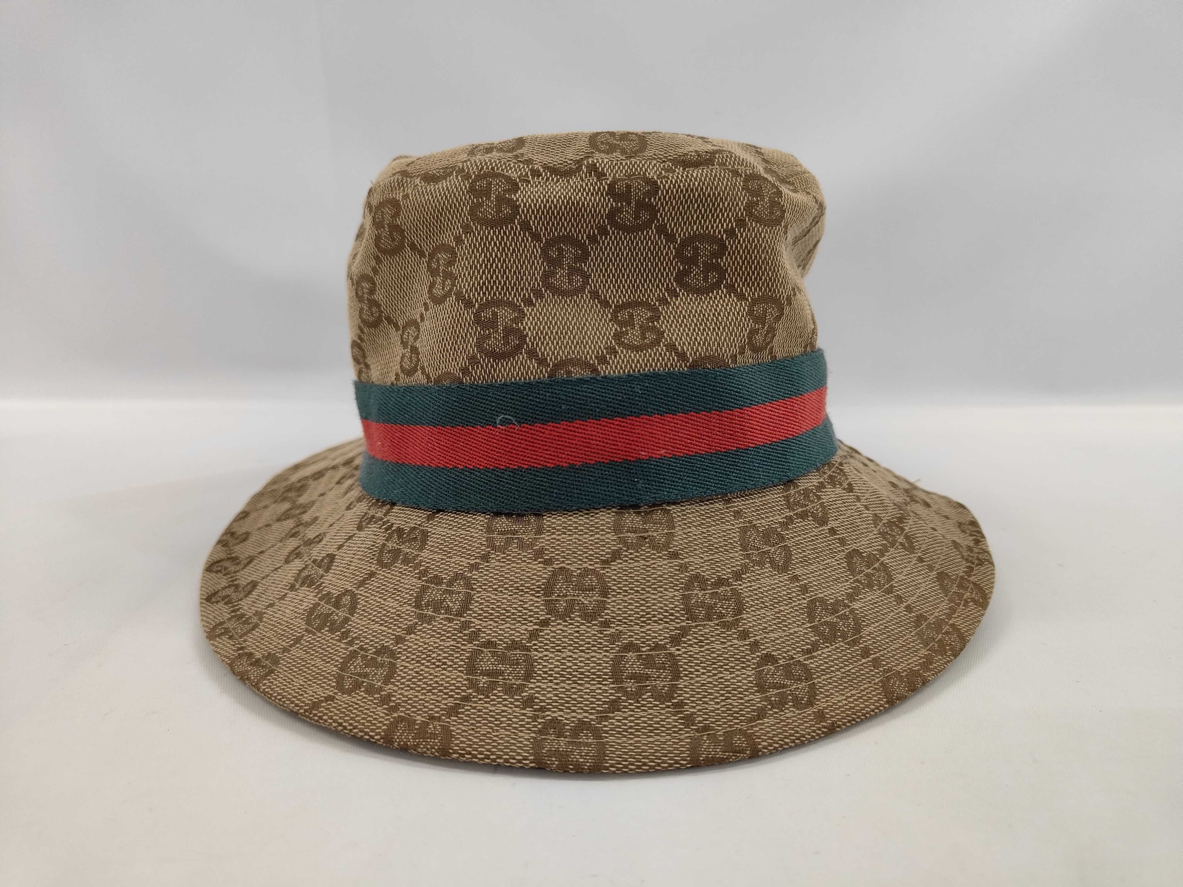 Gucci Bucket Hat GG Canvas Sherry Line 3403