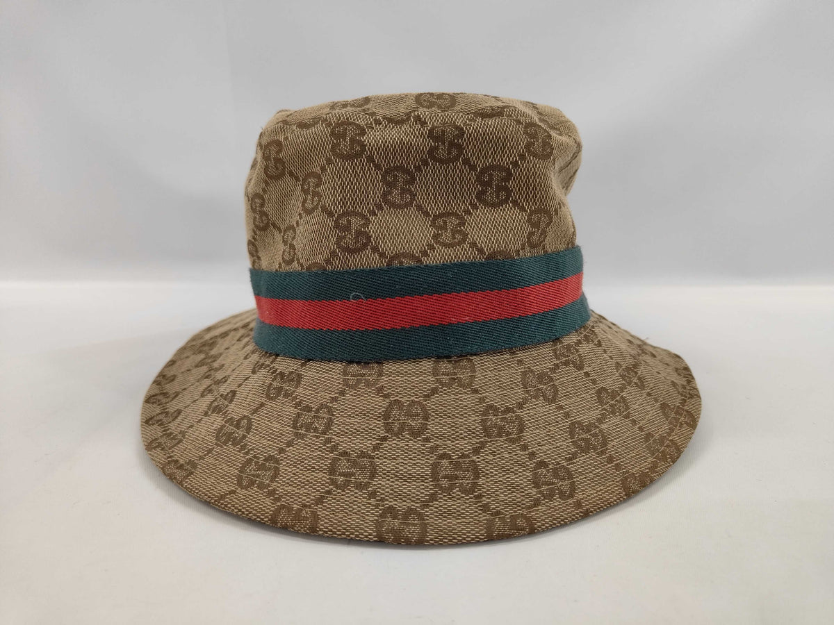 Gucci Bucket Hat GG Canvas Sherry Line 3403
