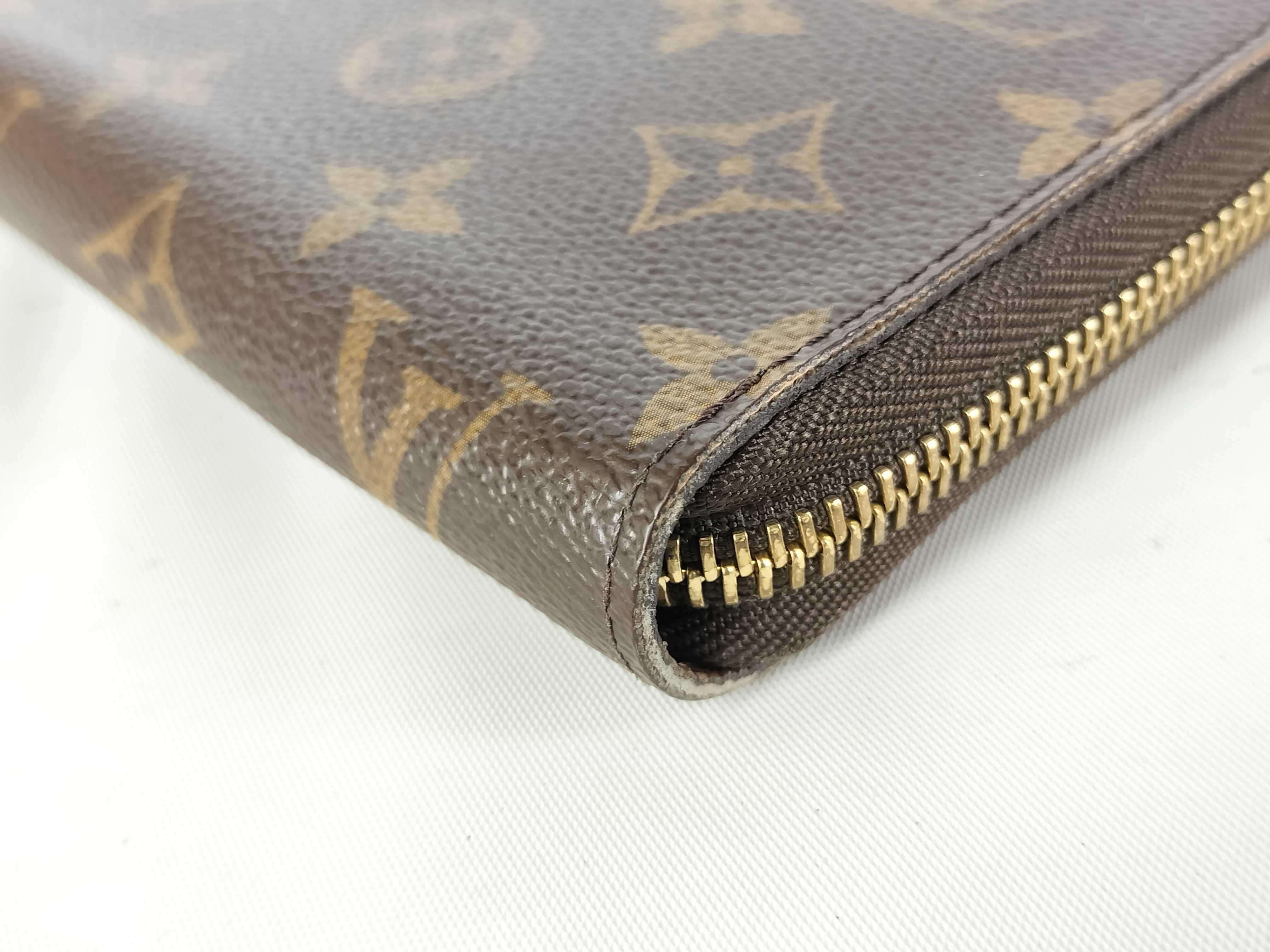 Louis Vuitton Zippy Organizer Wallet Monogram 3436
