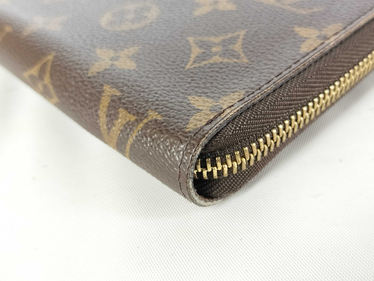 Louis Vuitton Zippy Organizer Wallet Monogram 3436