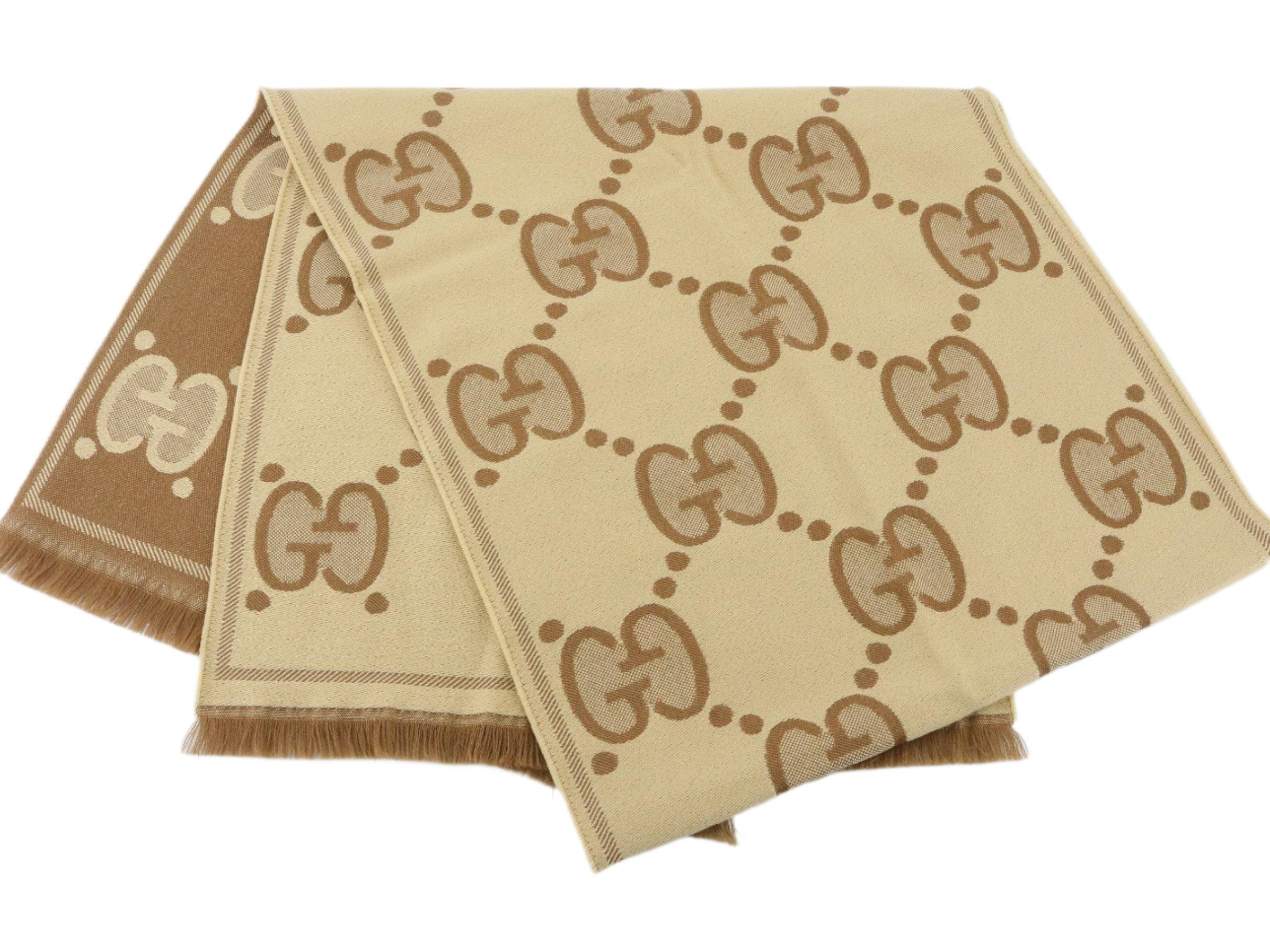 Gucci GG Wool Scarf 2677