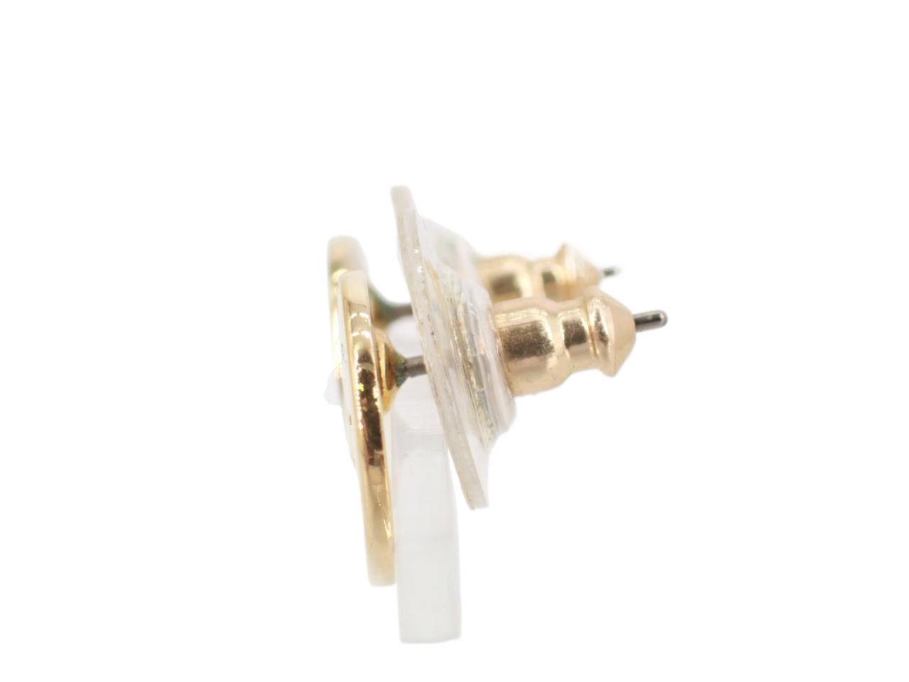 Dior Dior Gold Stud Earrings 2694