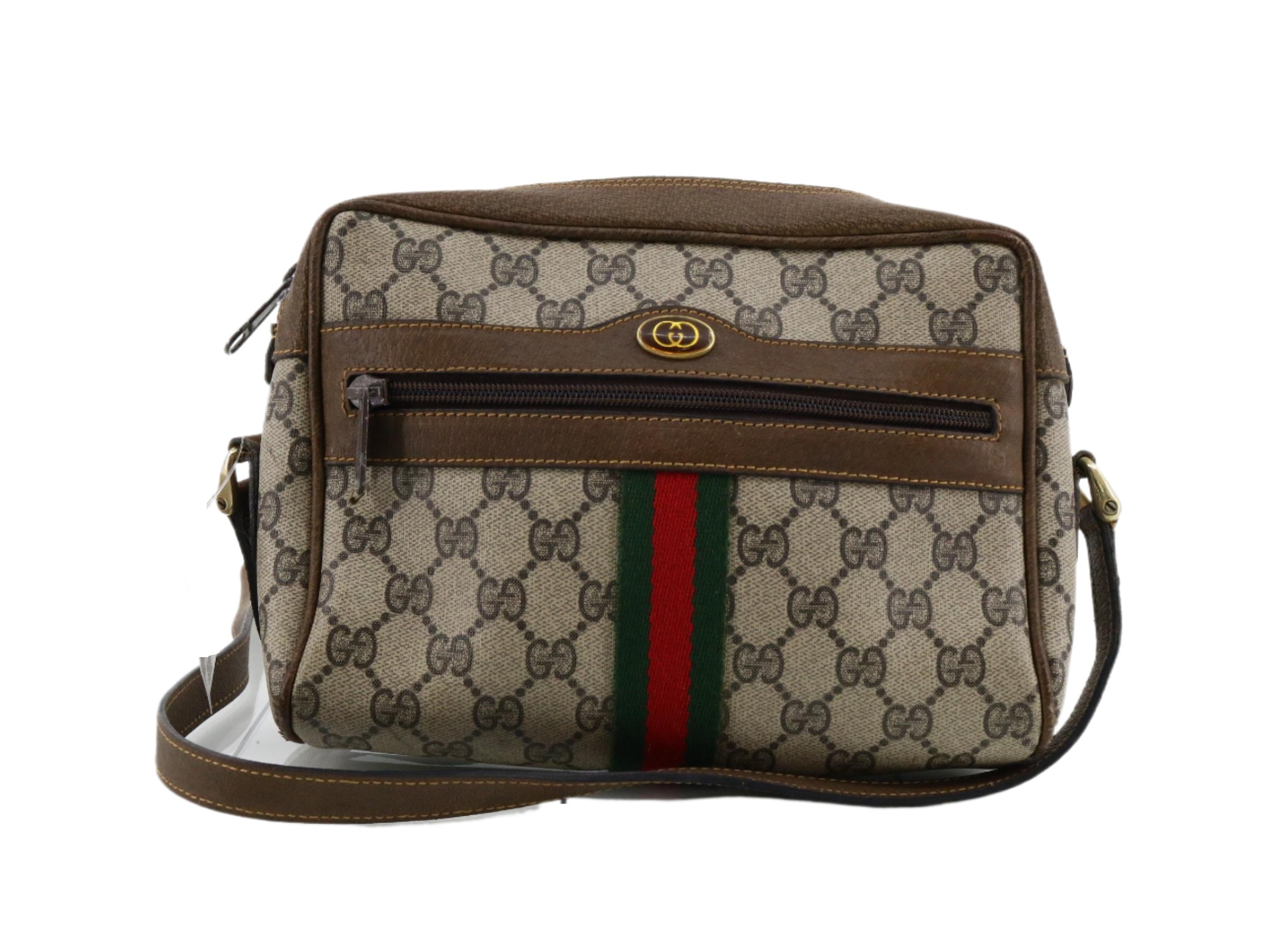 Gucci Front Zip Crossbody Sherry Line 2699