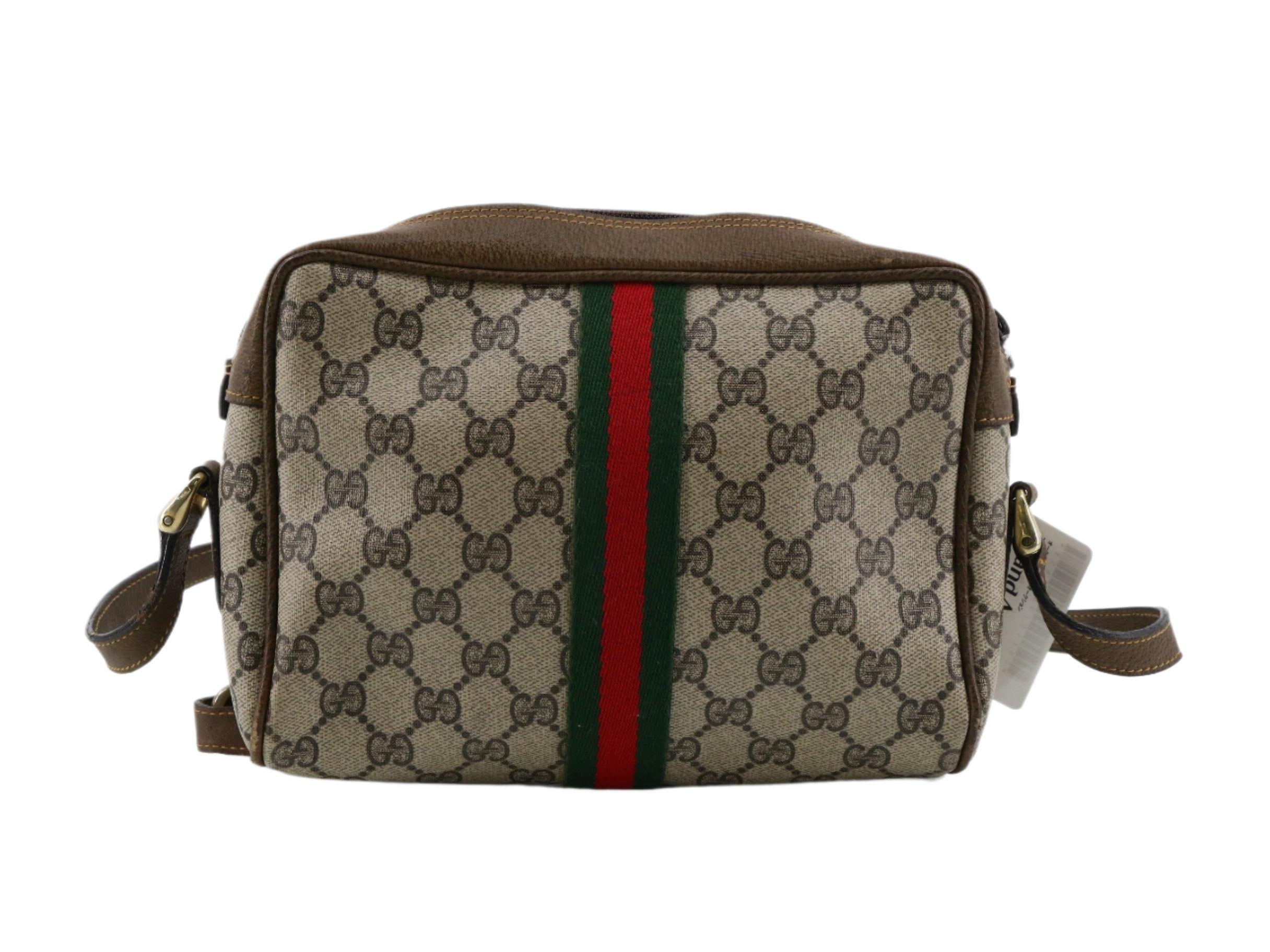 Gucci Front Zip Crossbody Sherry Line 2699