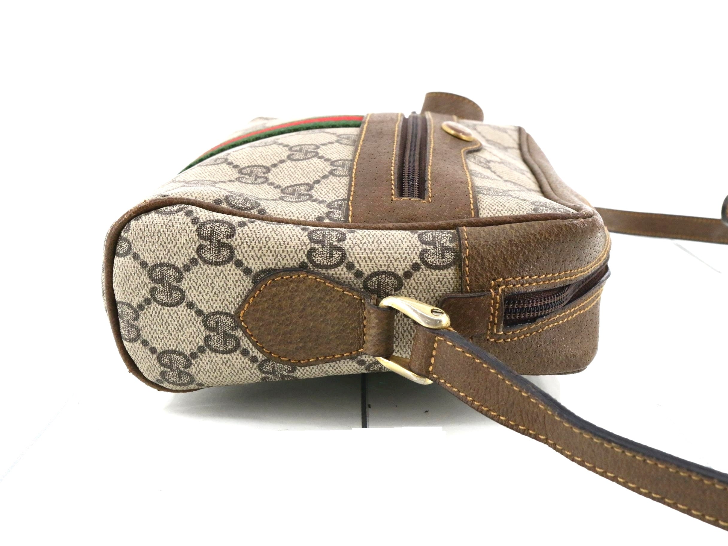 Gucci Front Zip Crossbody Sherry Line 2699