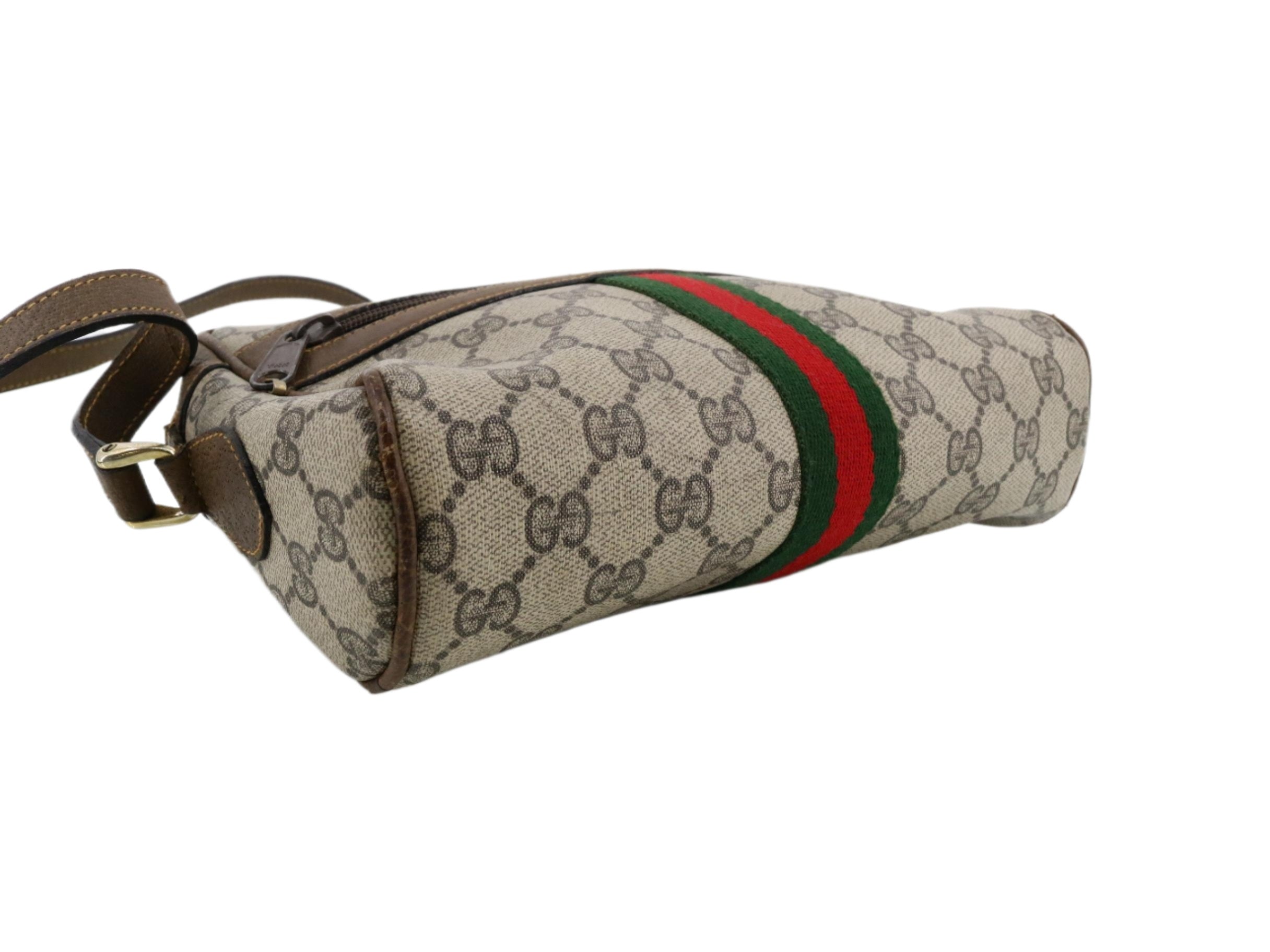 Gucci Front Zip Crossbody Sherry Line 2699