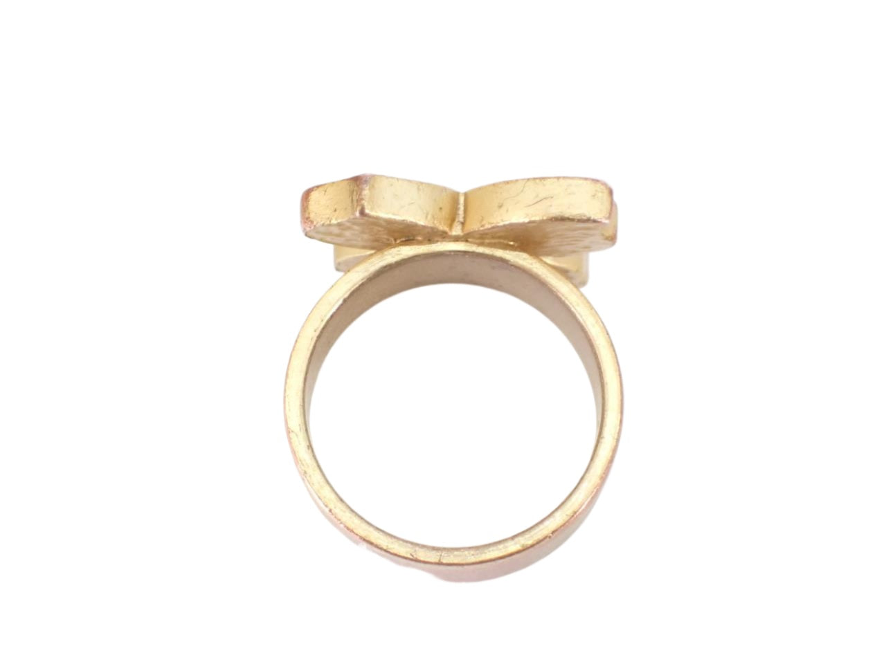 Chanel Camelia CC Gold Ring 2704
