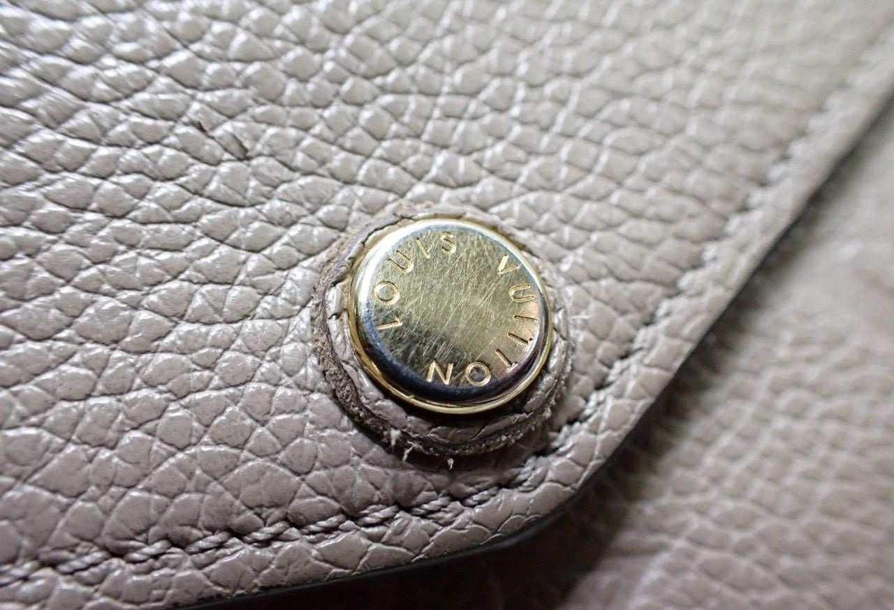 Louis Vuitton Sarah Wallet NM Beige Empreinte 2791