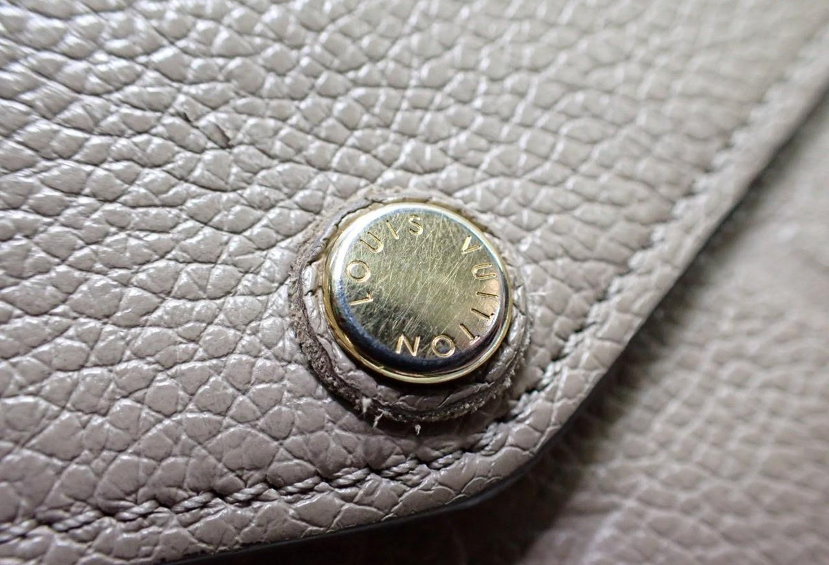 Louis Vuitton Sarah Wallet NM Beige Empreinte 2791