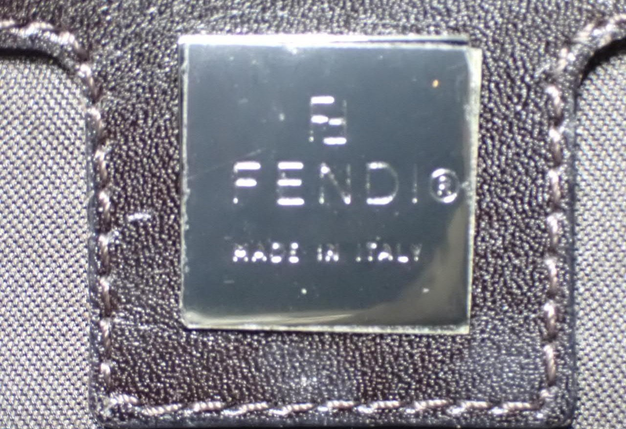 Fendi Zucchino Baguette Beige 2804